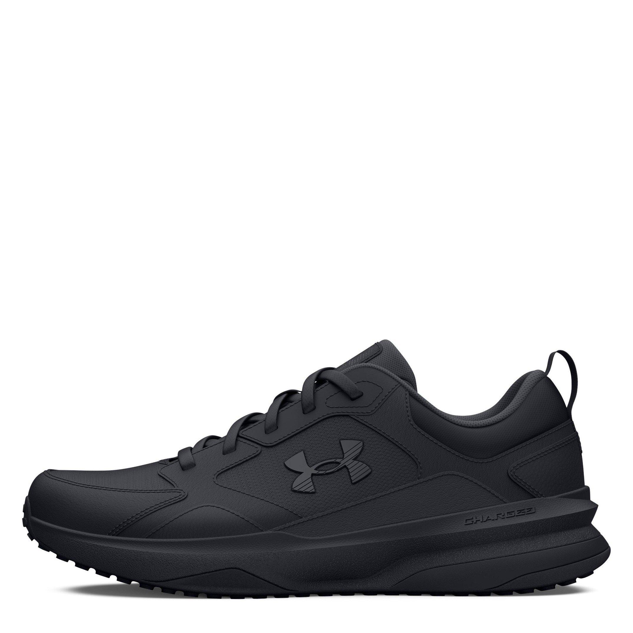Black/Black - Under Armour - Charged Edge Mens Training Shoes - 6