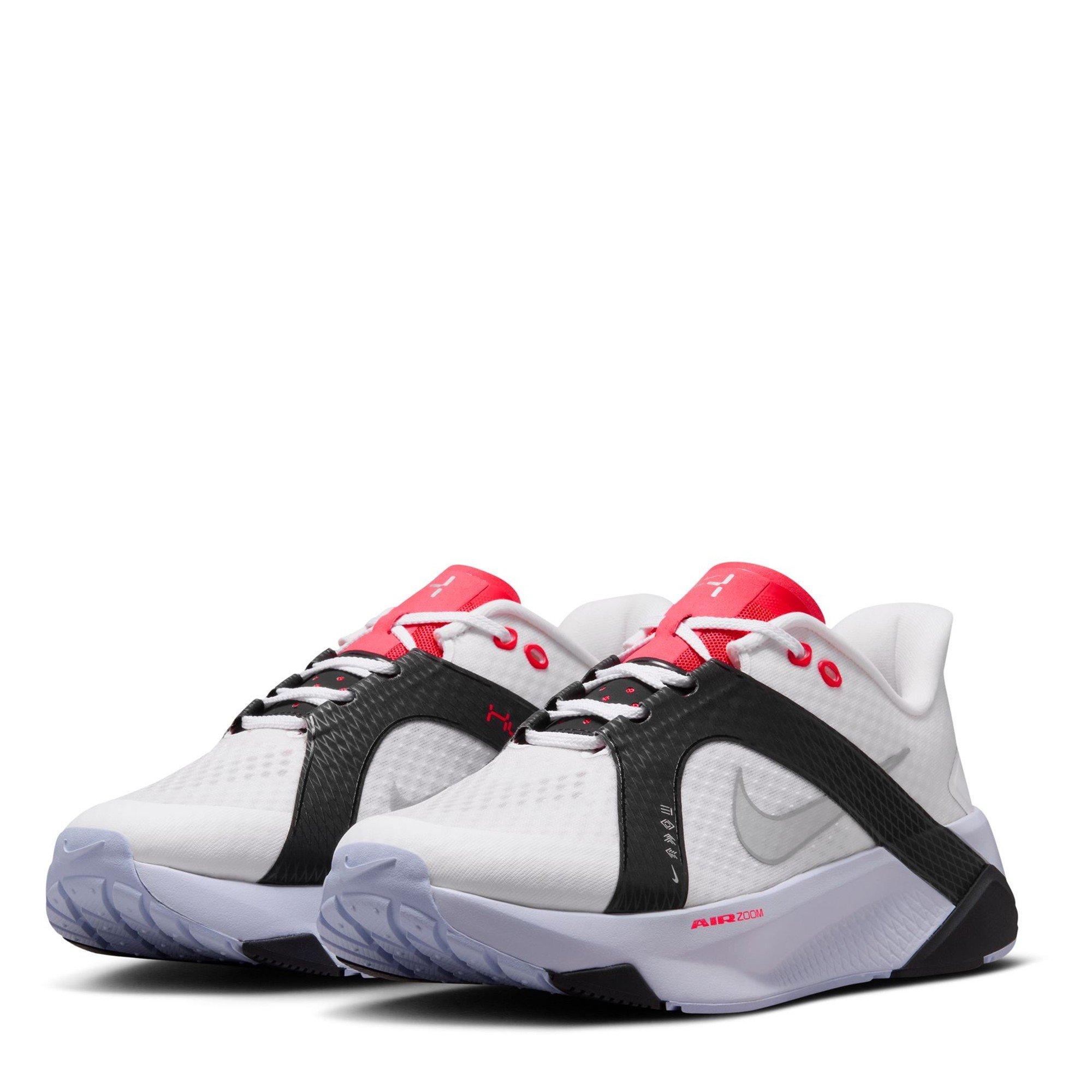 Wht/Silver/Blk - Nike - Hybrid RN Mens Training Shoes - 4