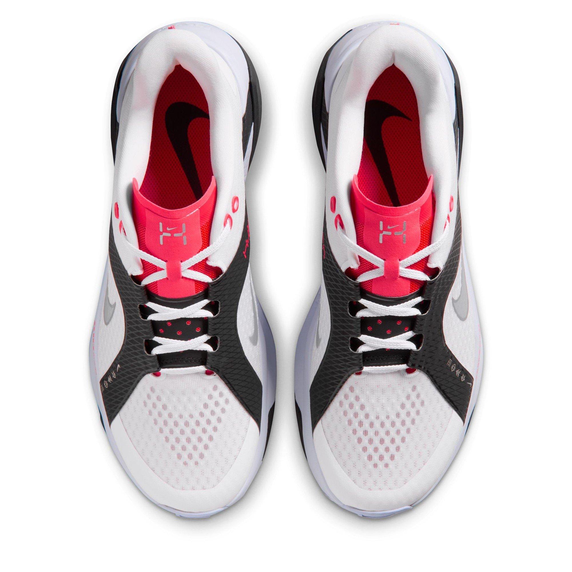 Wht/Silver/Blk - Nike - Hybrid RN Mens Training Shoes - 6