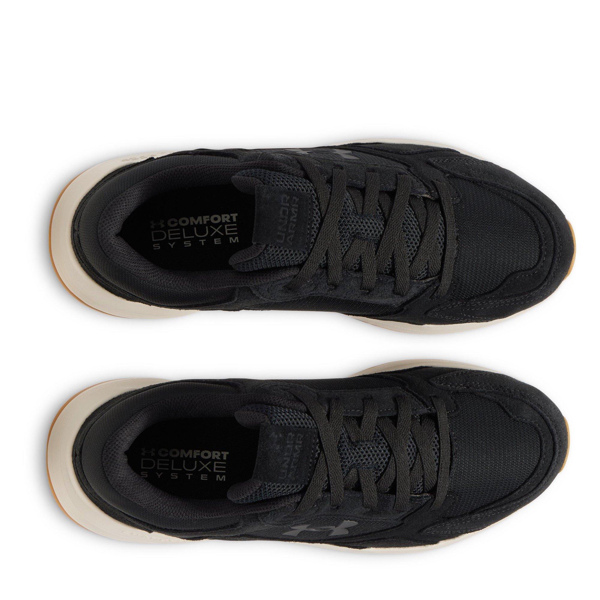 Schwarz - Under Armour - Edge Suede Training Shoes Mens - 4