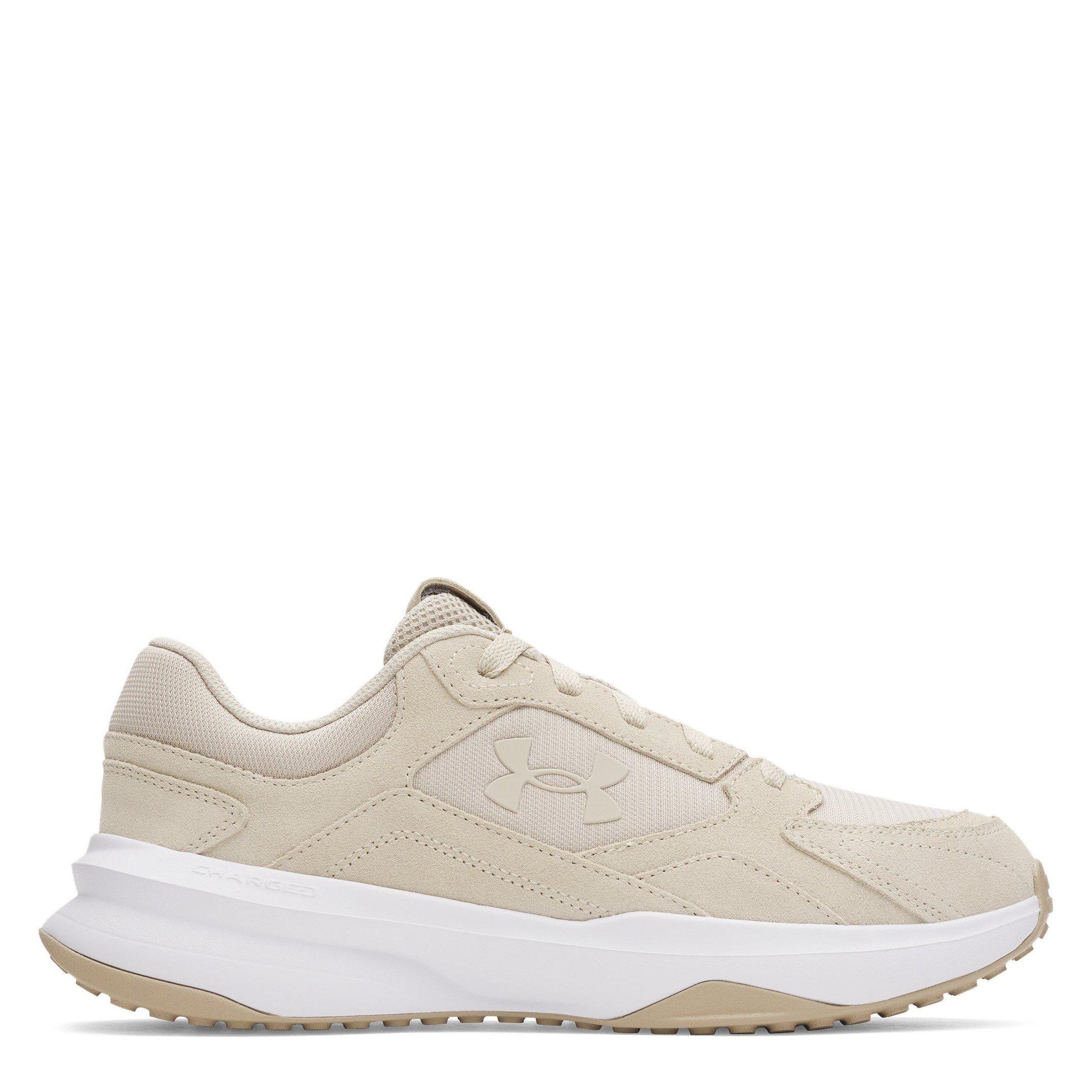 Under Armour Men's Edge Suede Training Shoes - Khaki Base - 8 (42.5)