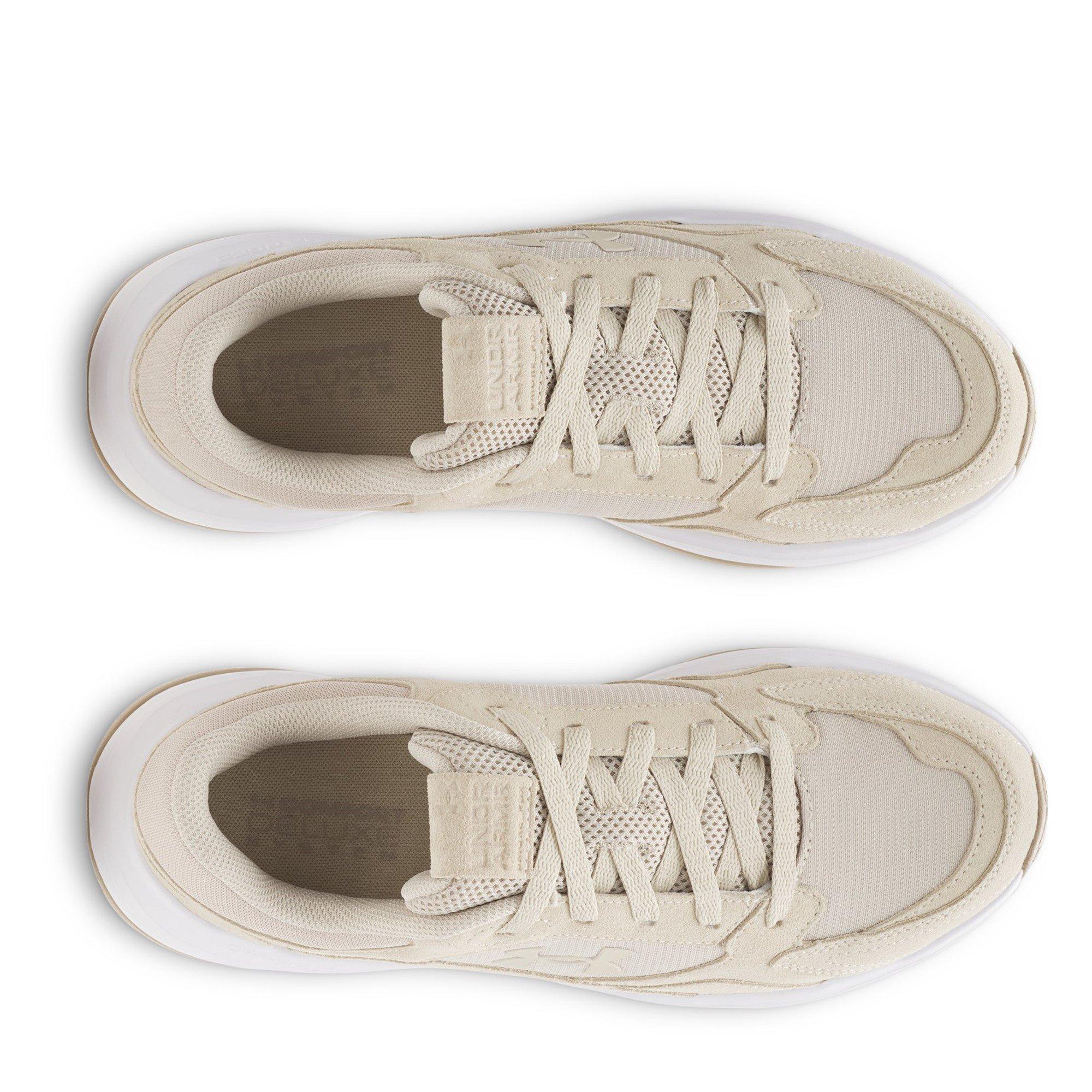 Khaki Base - Under Armour - Edge Suede Training Shoes Mens - 4