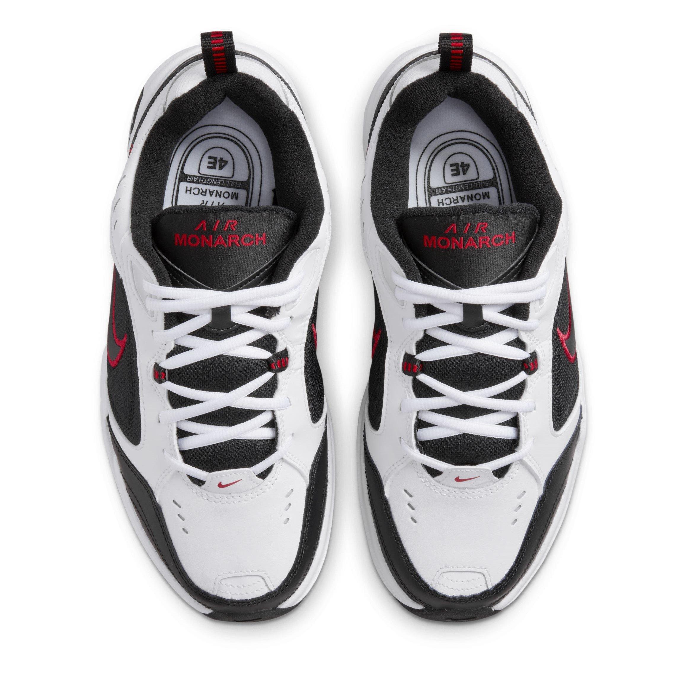 White/Black - Nike - Air Monarch IV Mens Workout Shoes - 5
