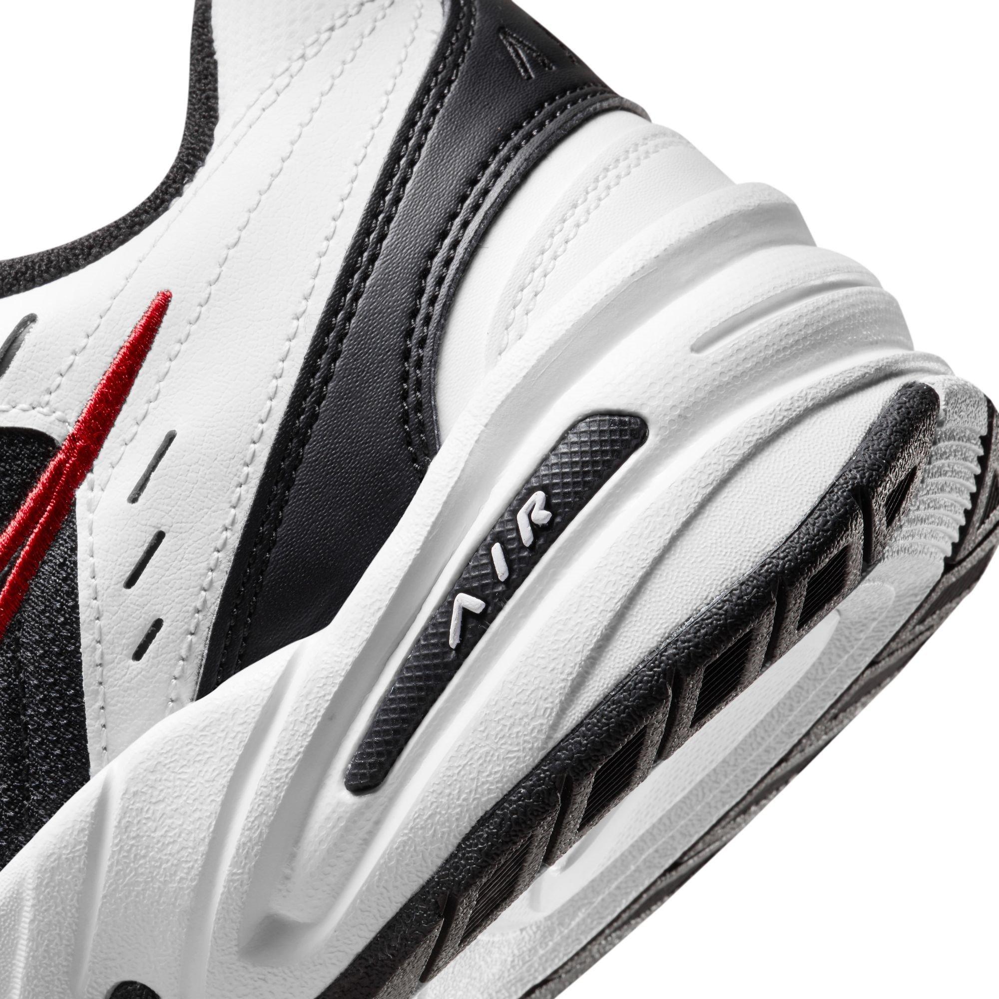 White/Black - Nike - Air Monarch IV Mens Workout Shoes - 8