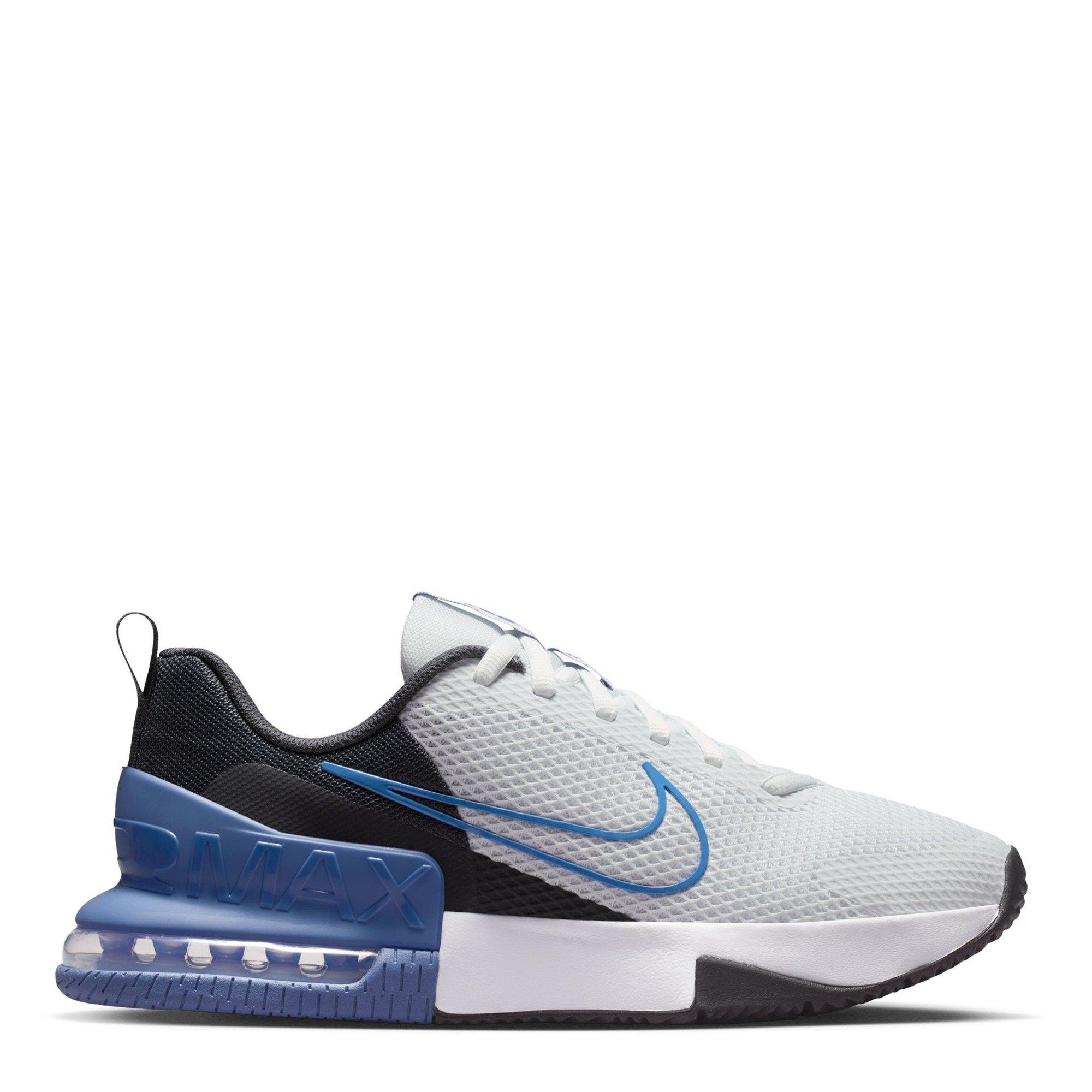Wht/Indigo-Blk - Nike - Men's Air Max Alpha Trainer 6 Training Shoes - 1