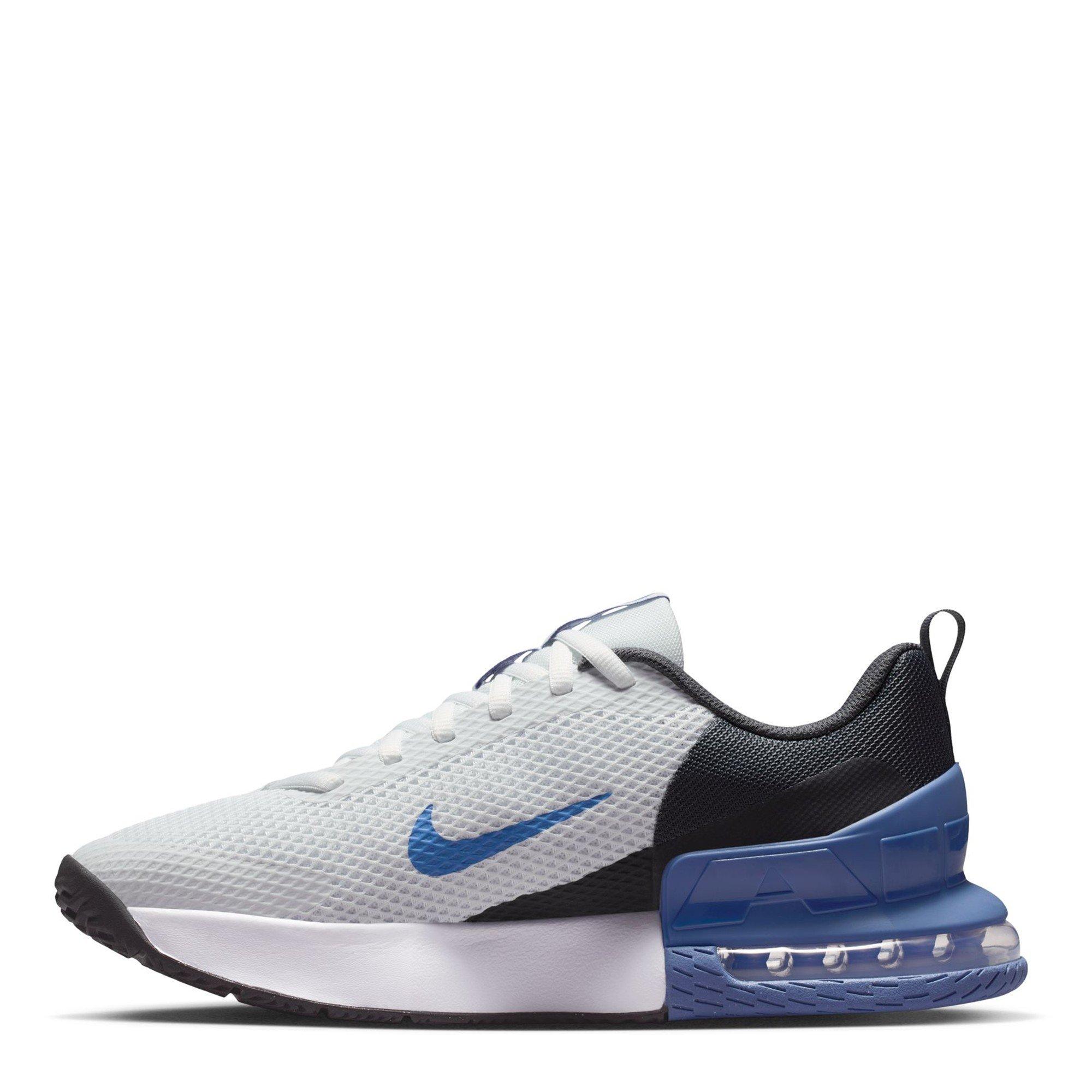 Wht/Indigo-Blk - Nike - Men's Air Max Alpha Trainer 6 Training Shoes - 2