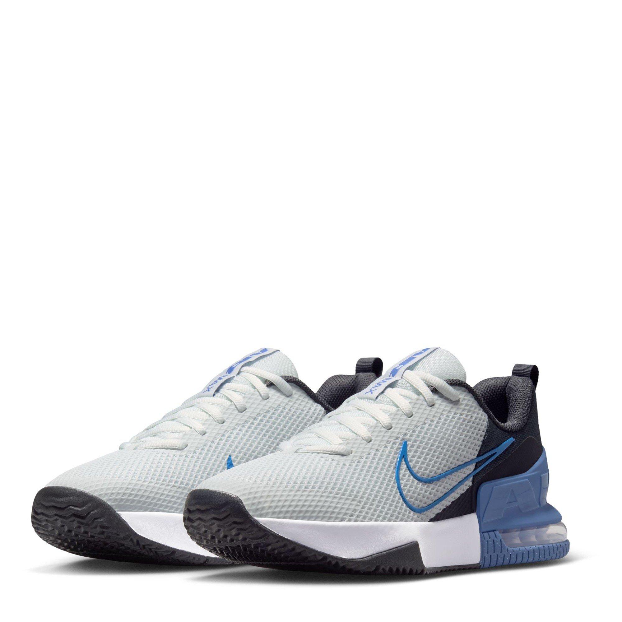 Wht/Indigo-Blk - Nike - Men's Air Max Alpha Trainer 6 Training Shoes - 4
