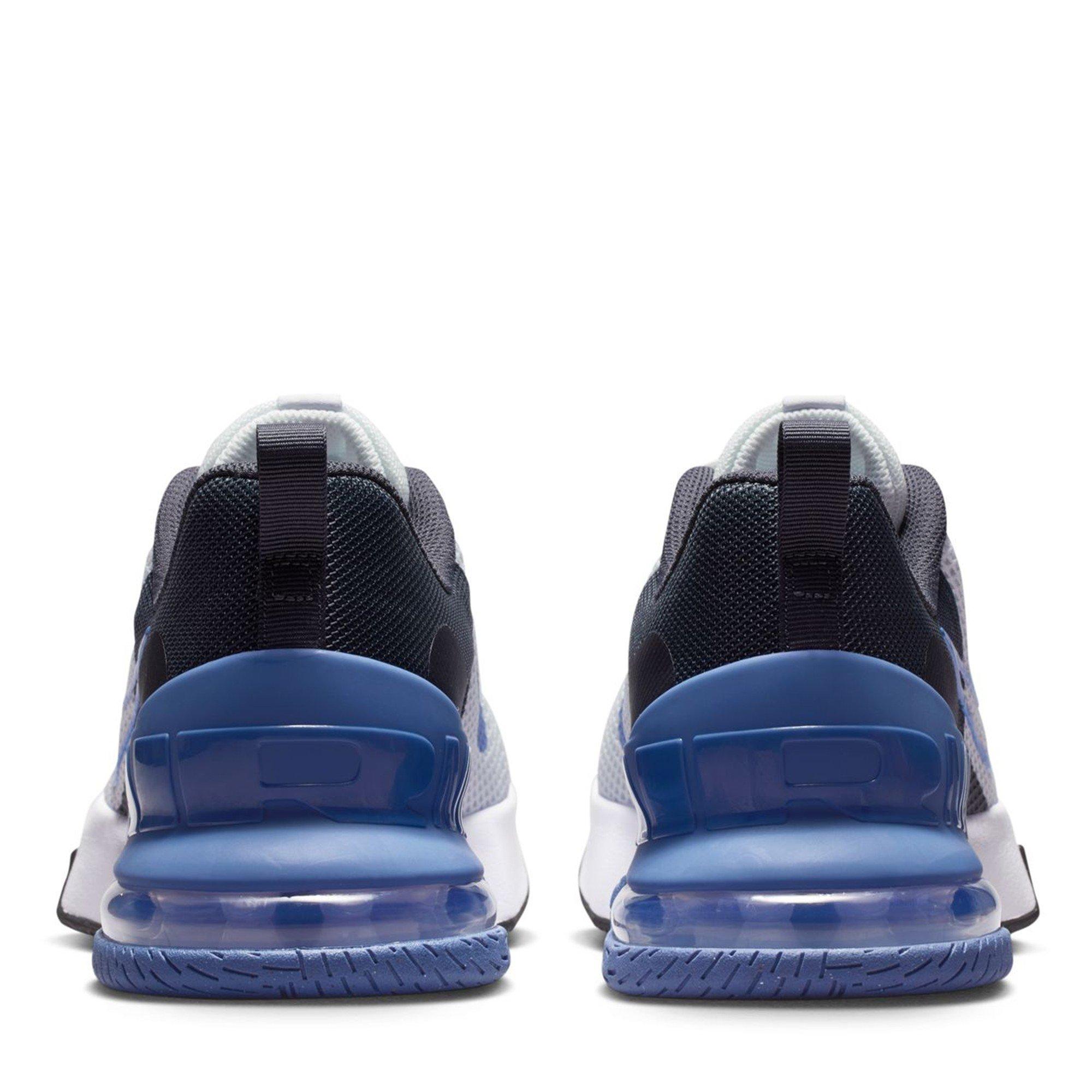Wht/Indigo-Blk - Nike - Men's Air Max Alpha Trainer 6 Training Shoes - 5