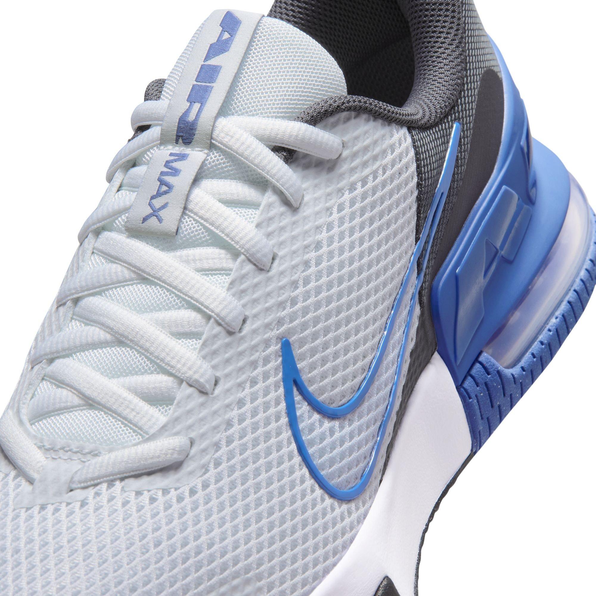 Wht/Indigo-Blk - Nike - Men's Air Max Alpha Trainer 6 Training Shoes - 7