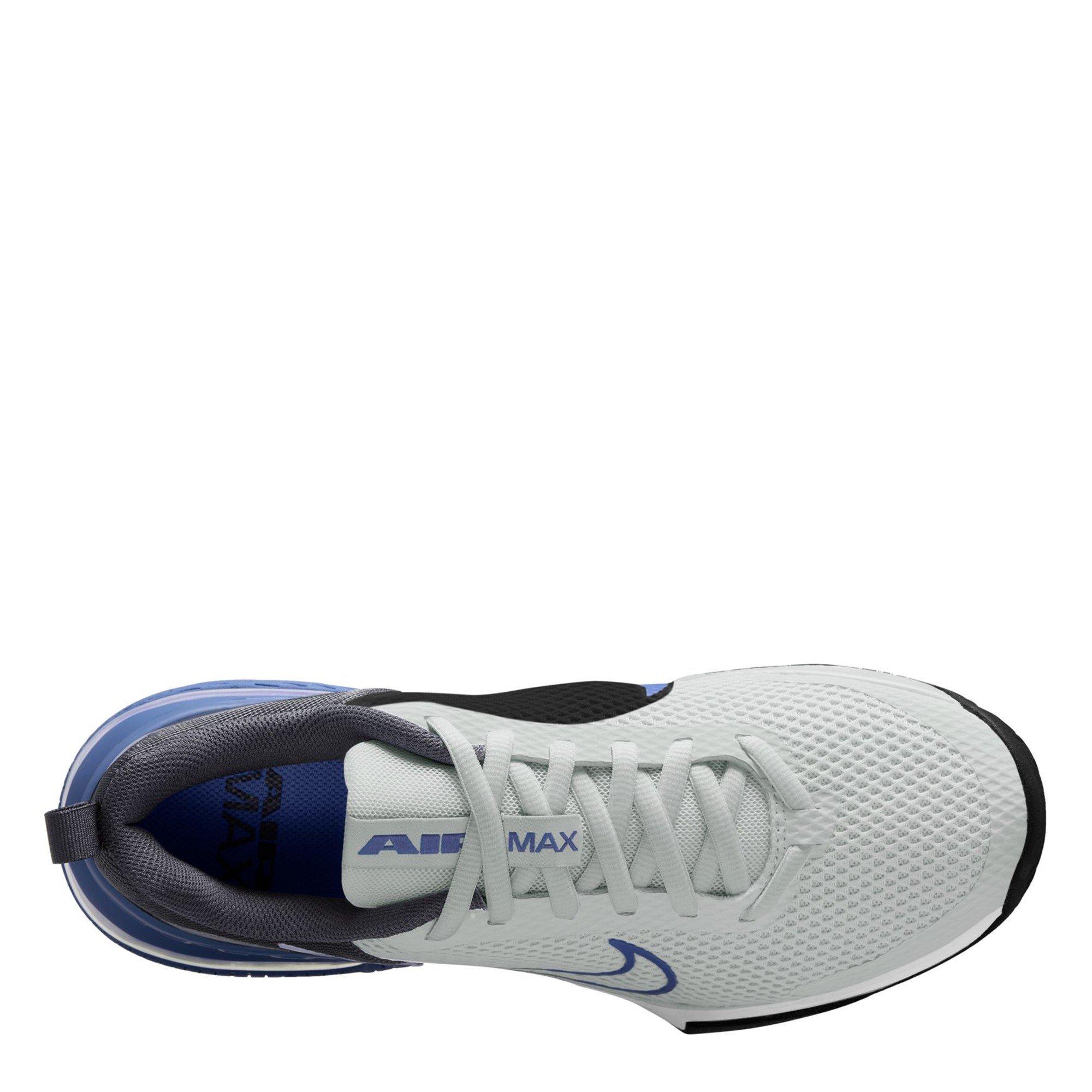 Wht/Indigo-Blk - Nike - Men's Air Max Alpha Trainer 6 Training Shoes - 9