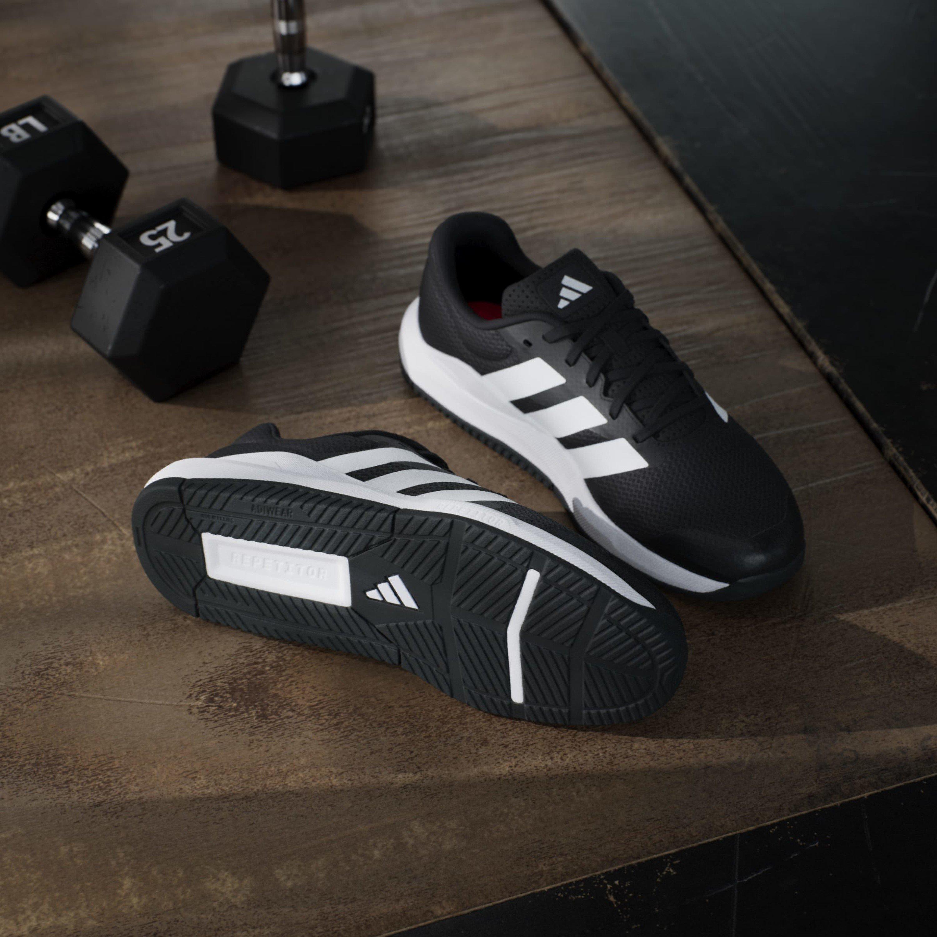 CBlack/Wht/Red - adidas - Dropset Train Mens Shoes - 11