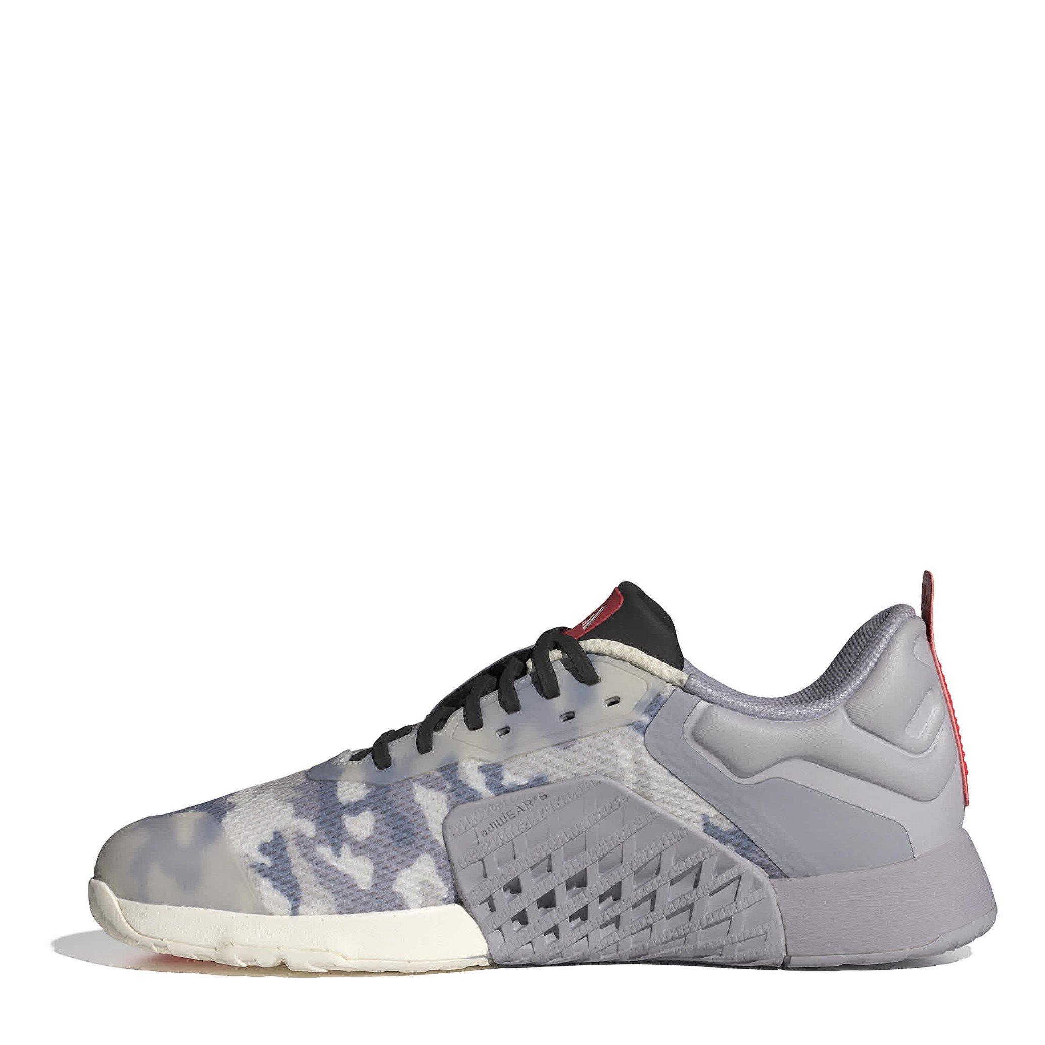 Kreda Bijela/Glo - adidas - Dropset 3 Gfx Trainer Training Shoes Mens - 2