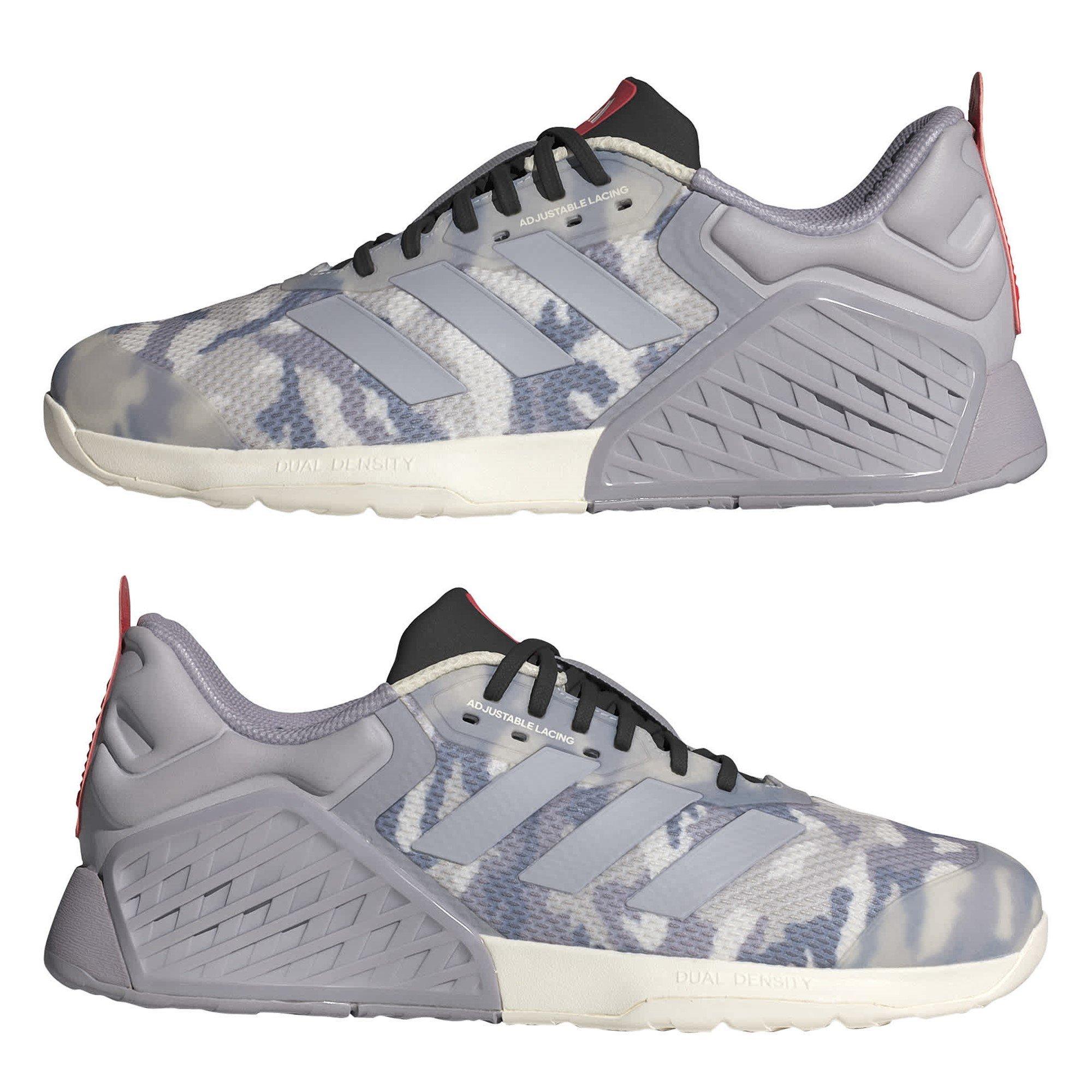 Kreda Bijela/Glo - adidas - Dropset 3 Gfx Trainer Training Shoes Mens - 9