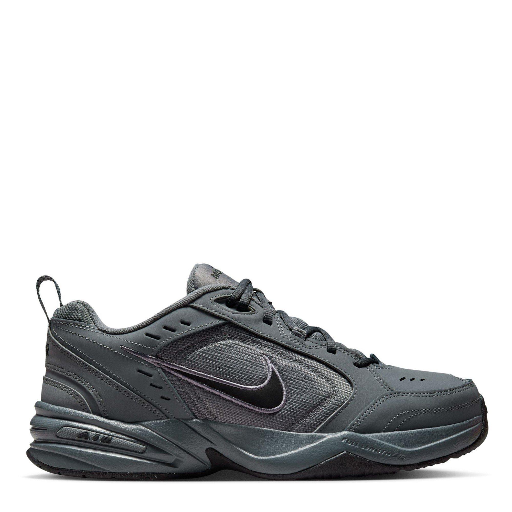 Nike Men's Air Monarch Iv Training Shoes - Grey/Black - 10 (45)