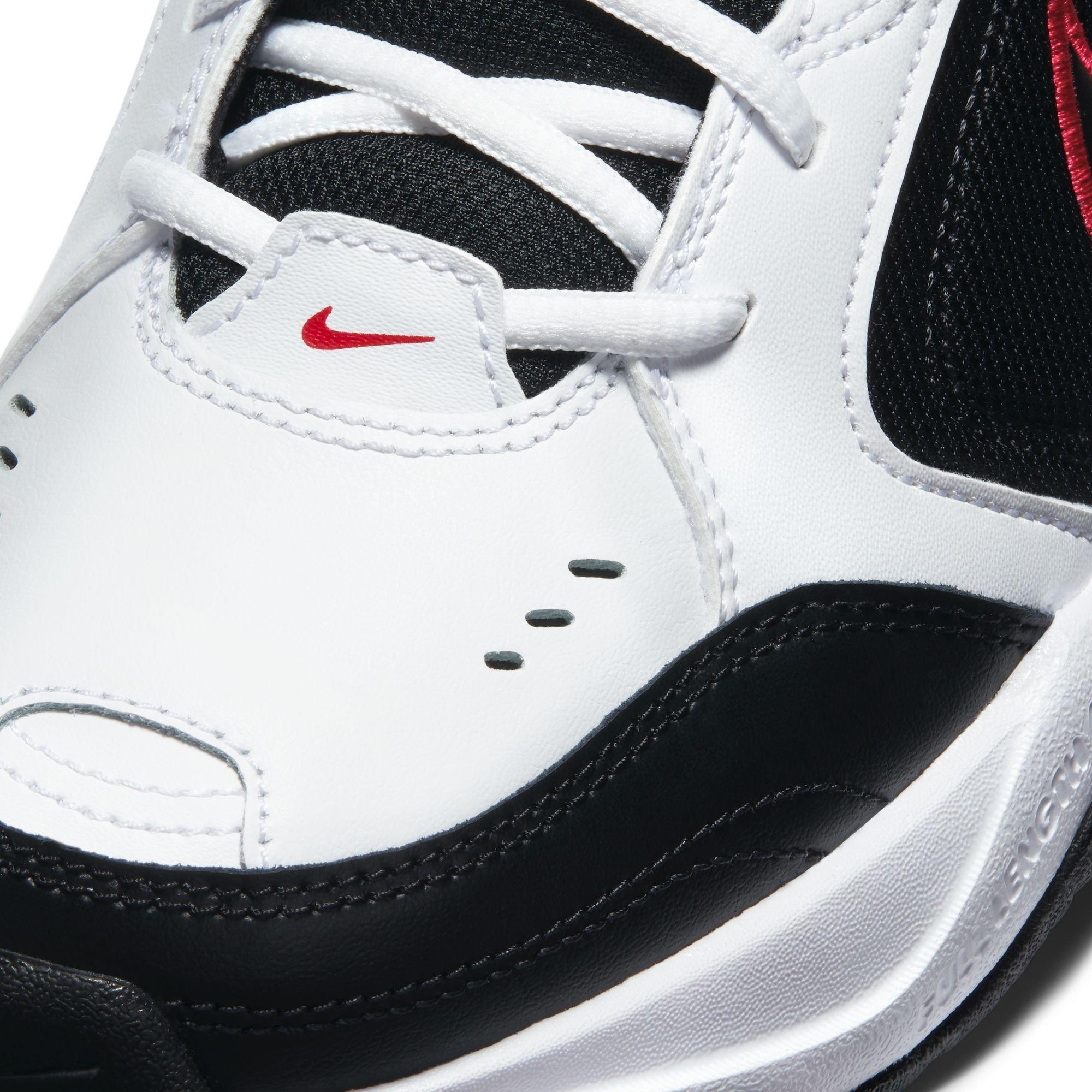 White/Black/Red - Nike - Air Monarch IV Training Shoes Mens - 9