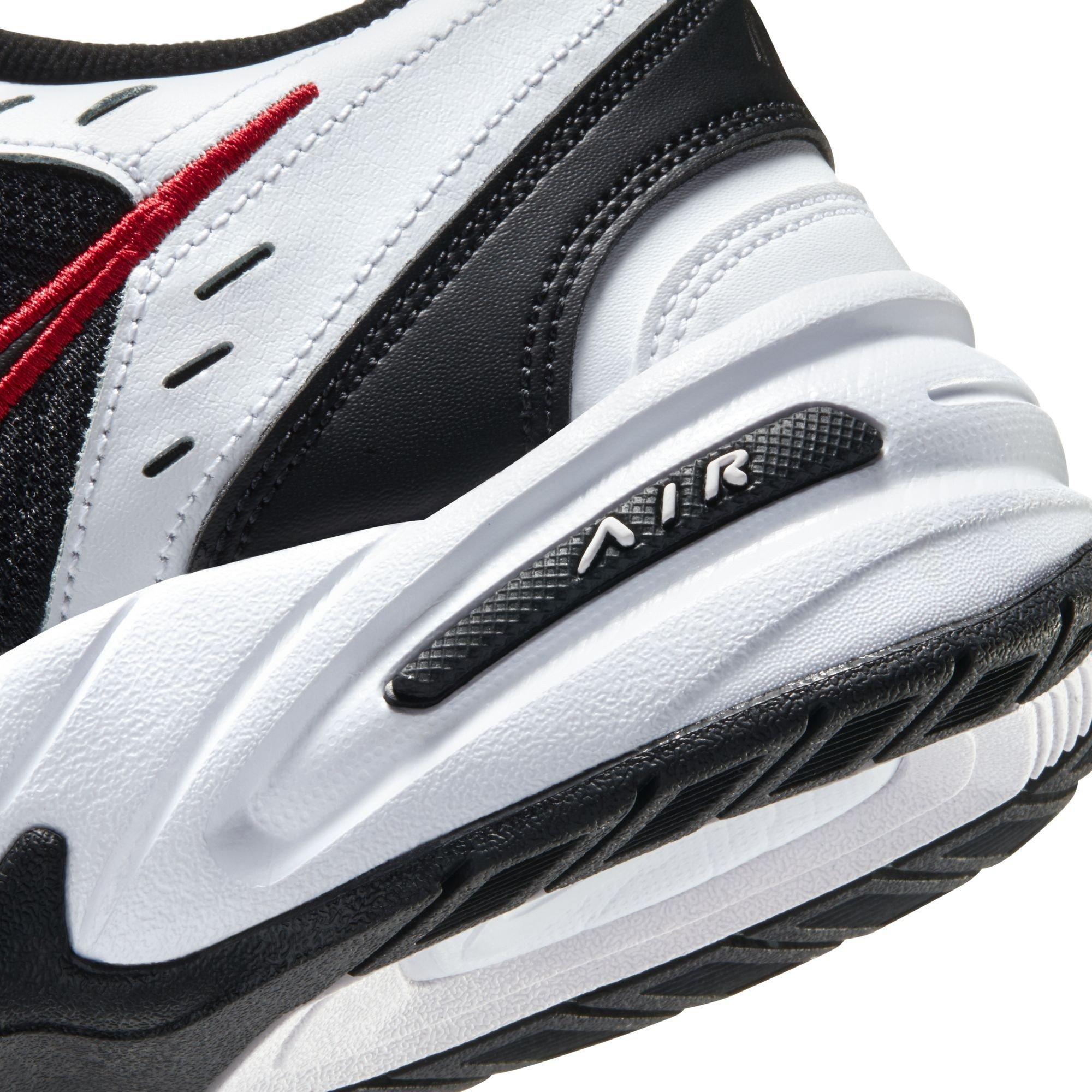 White/Black/Red - Nike - Air Monarch IV Training Shoes Mens - 10