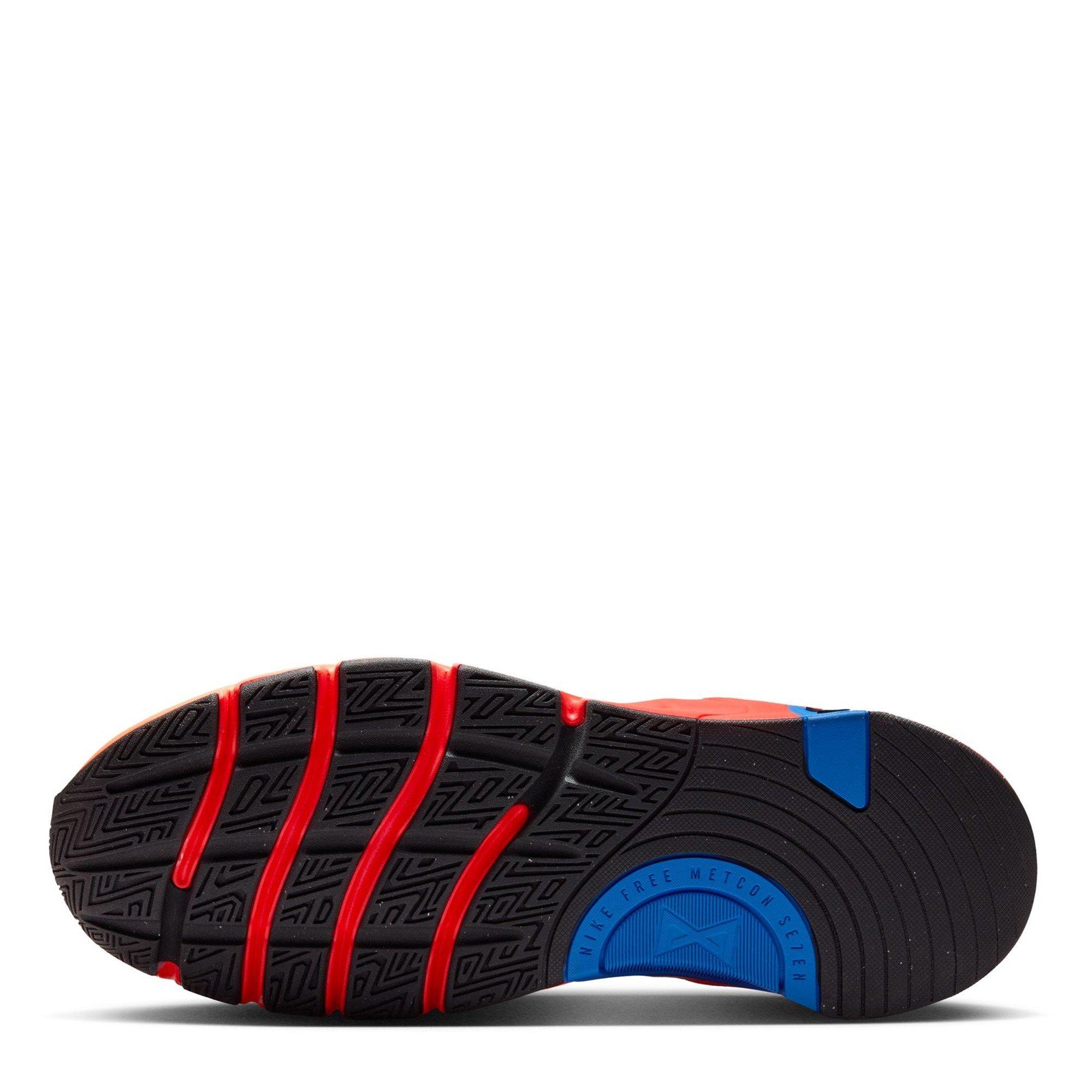 White/Red - Nike - Men's Free Metcon 7 Training Shoes - 3