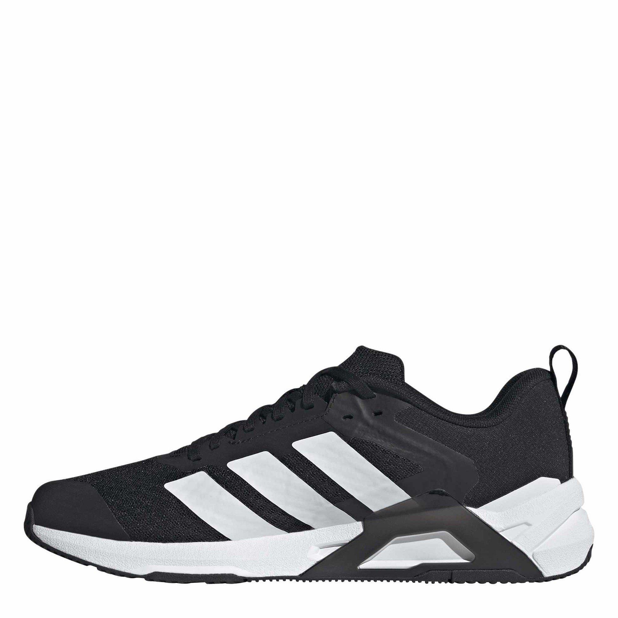 Black/White/Red - adidas - Dropset Control Mens Training Shoes - 2