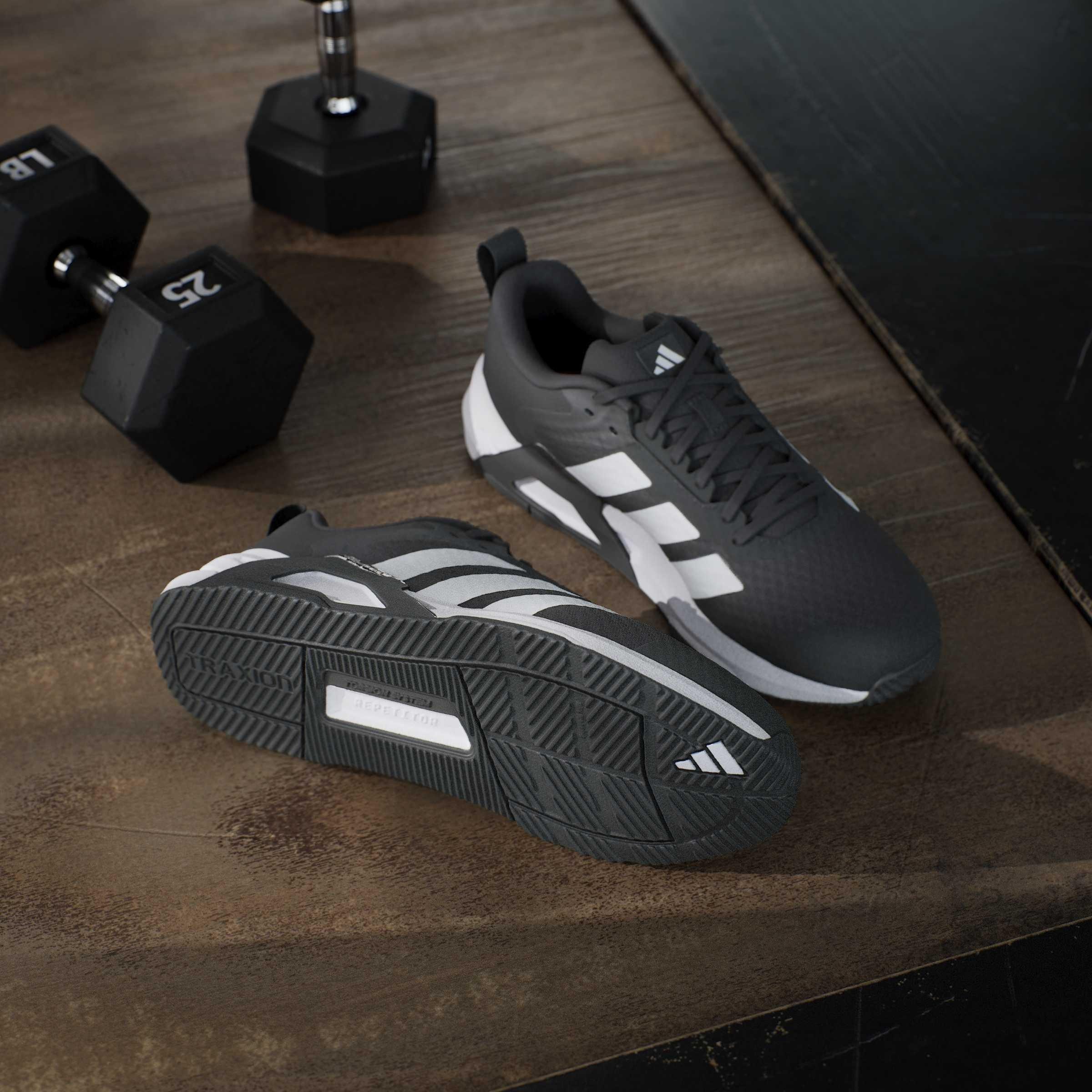 Black/White/Red - adidas - Dropset Control Mens Training Shoes - 11