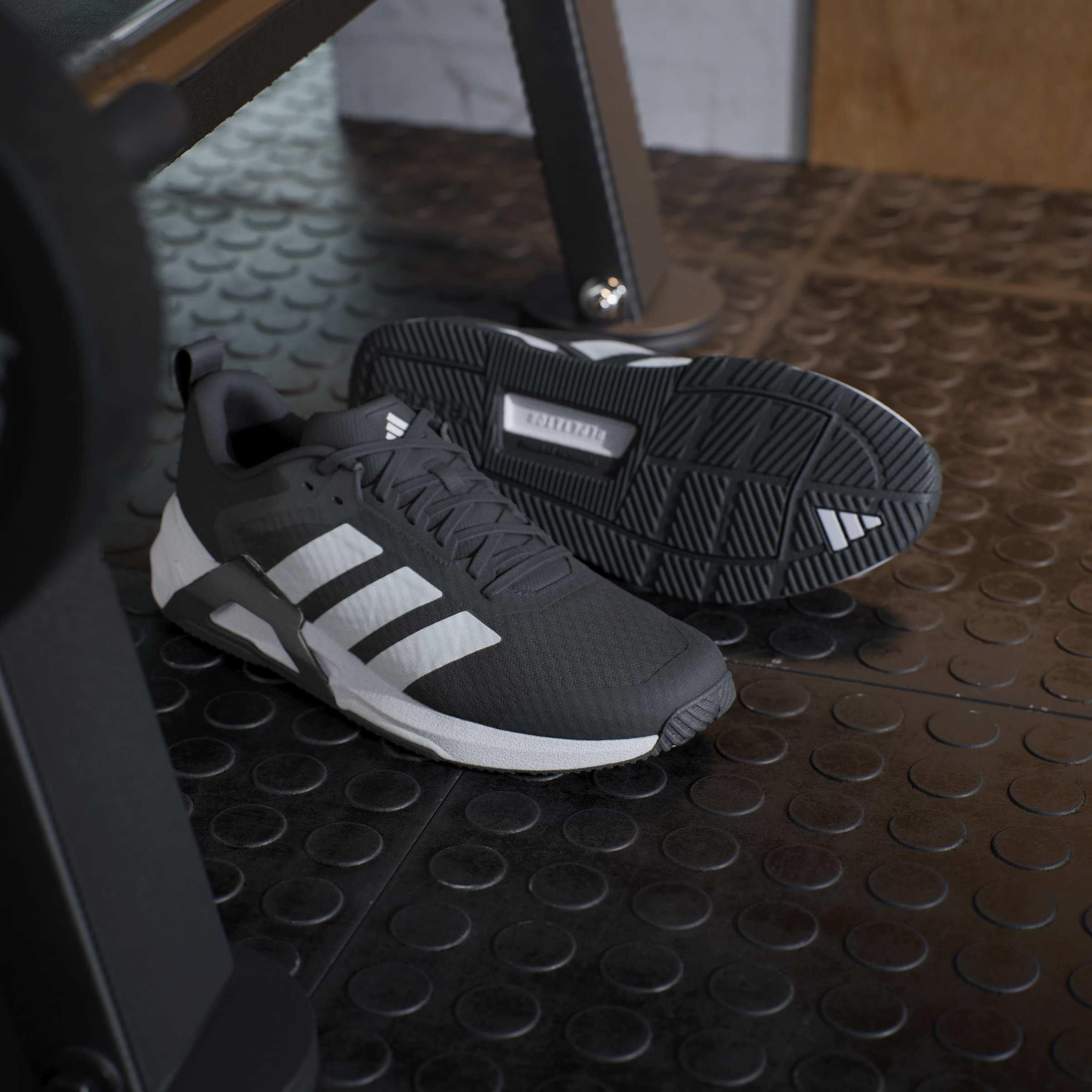 Black/White/Red - adidas - Dropset Control Mens Training Shoes - 15