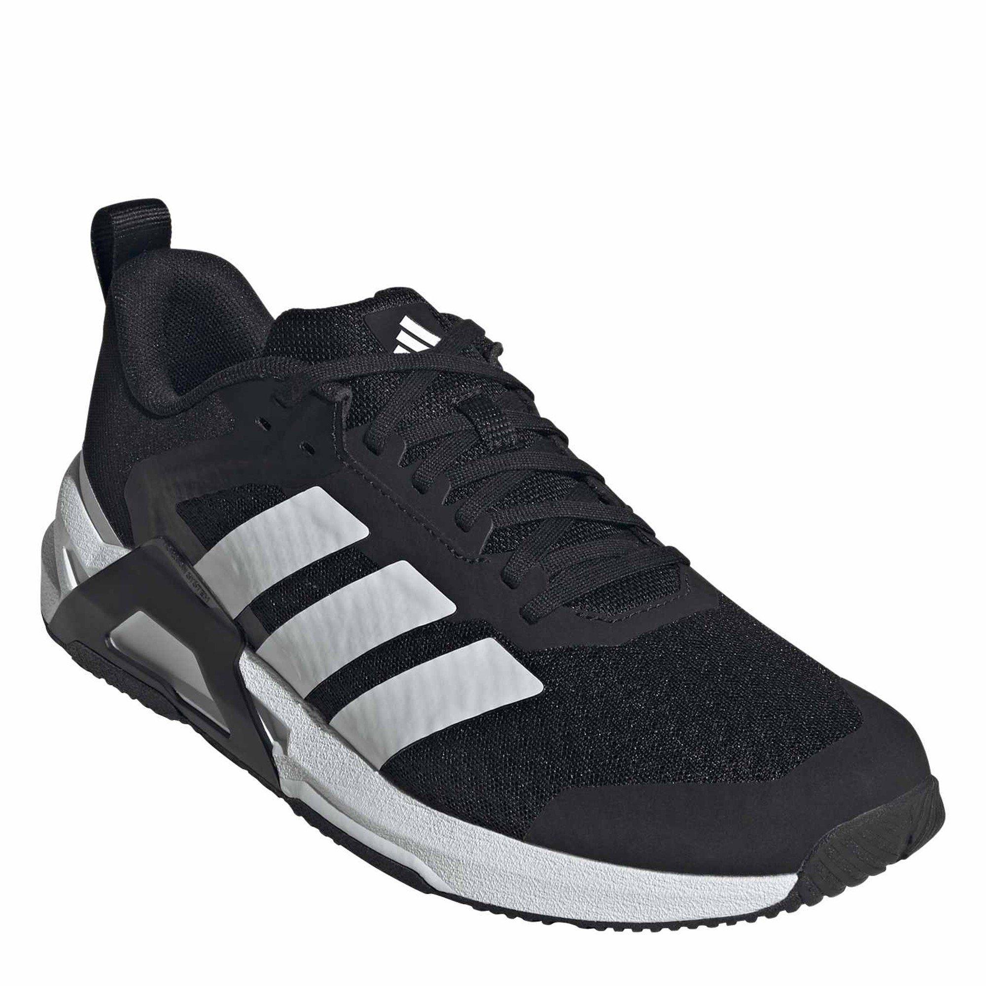 Black/White/Red - adidas - Dropset Control Mens Training Shoes - 3