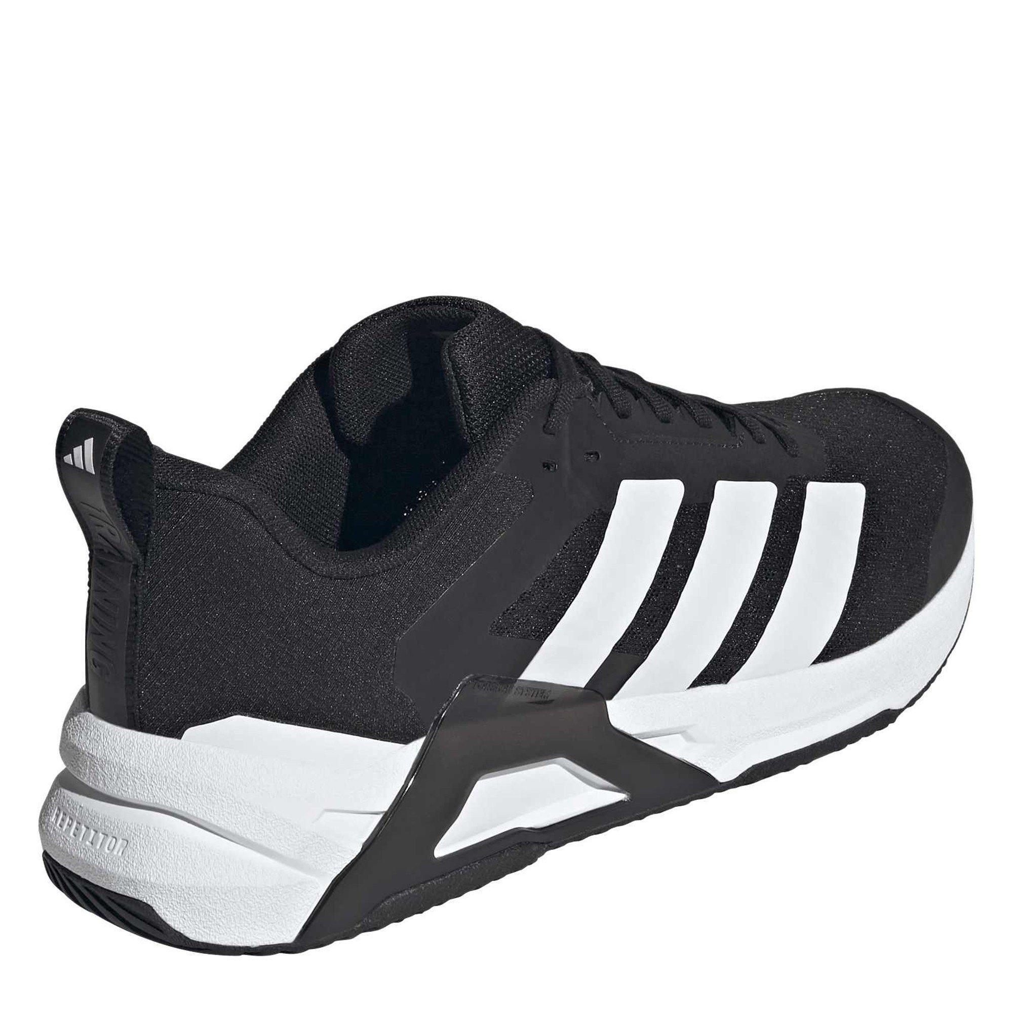 Black/White/Red - adidas - Dropset Control Mens Training Shoes - 4