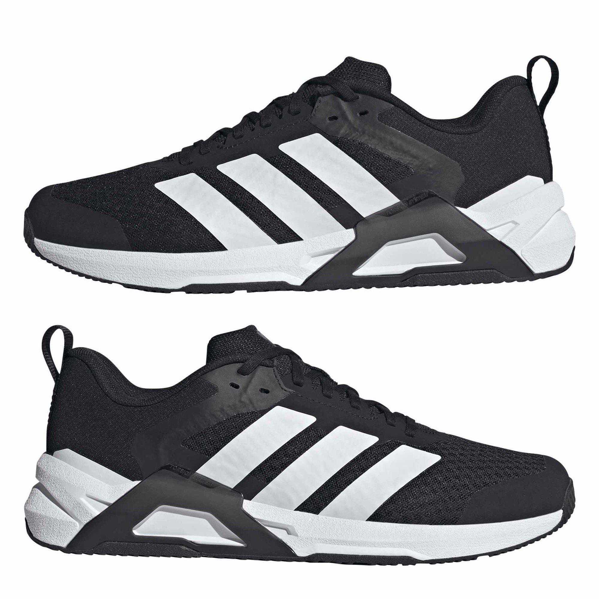 Black/White/Red - adidas - Dropset Control Mens Training Shoes - 9