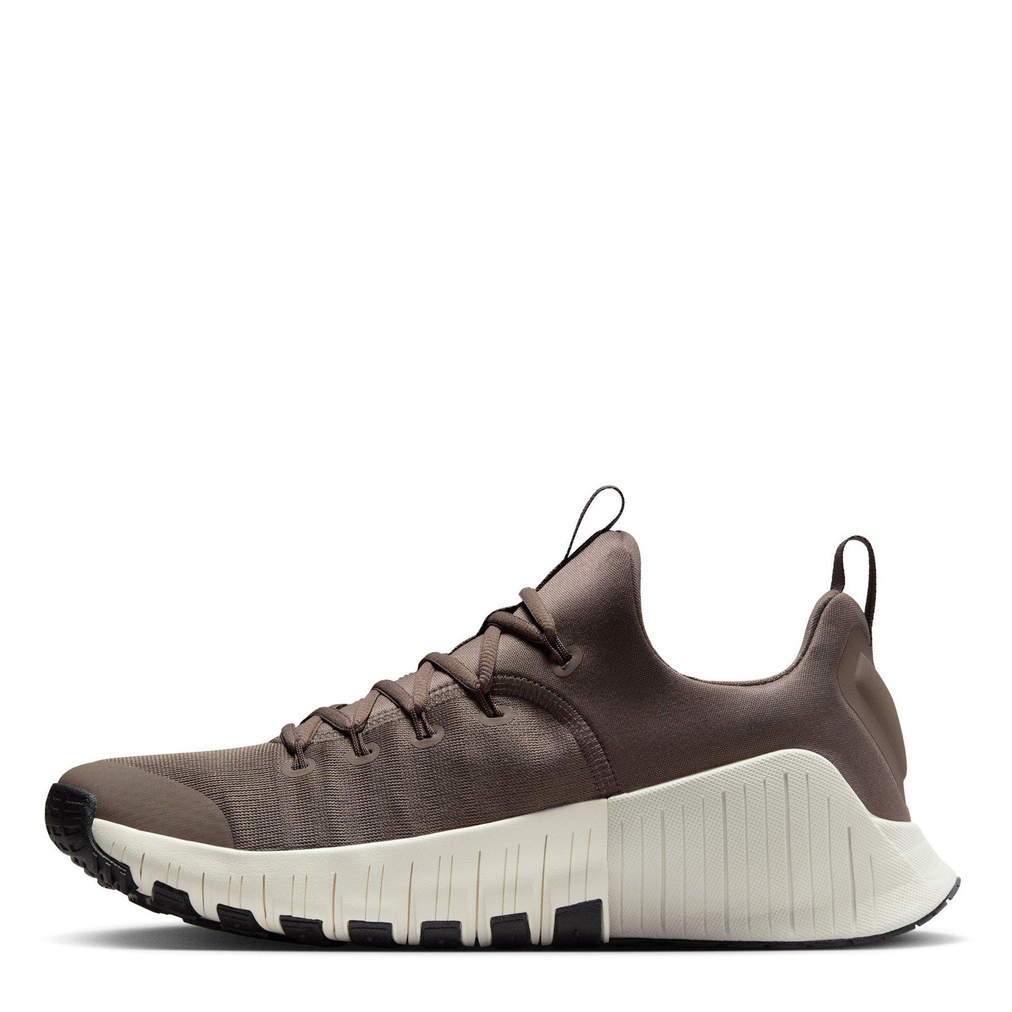 Brown/White - Nike - Free Metcon 6 Mens Workout Shoes - 2