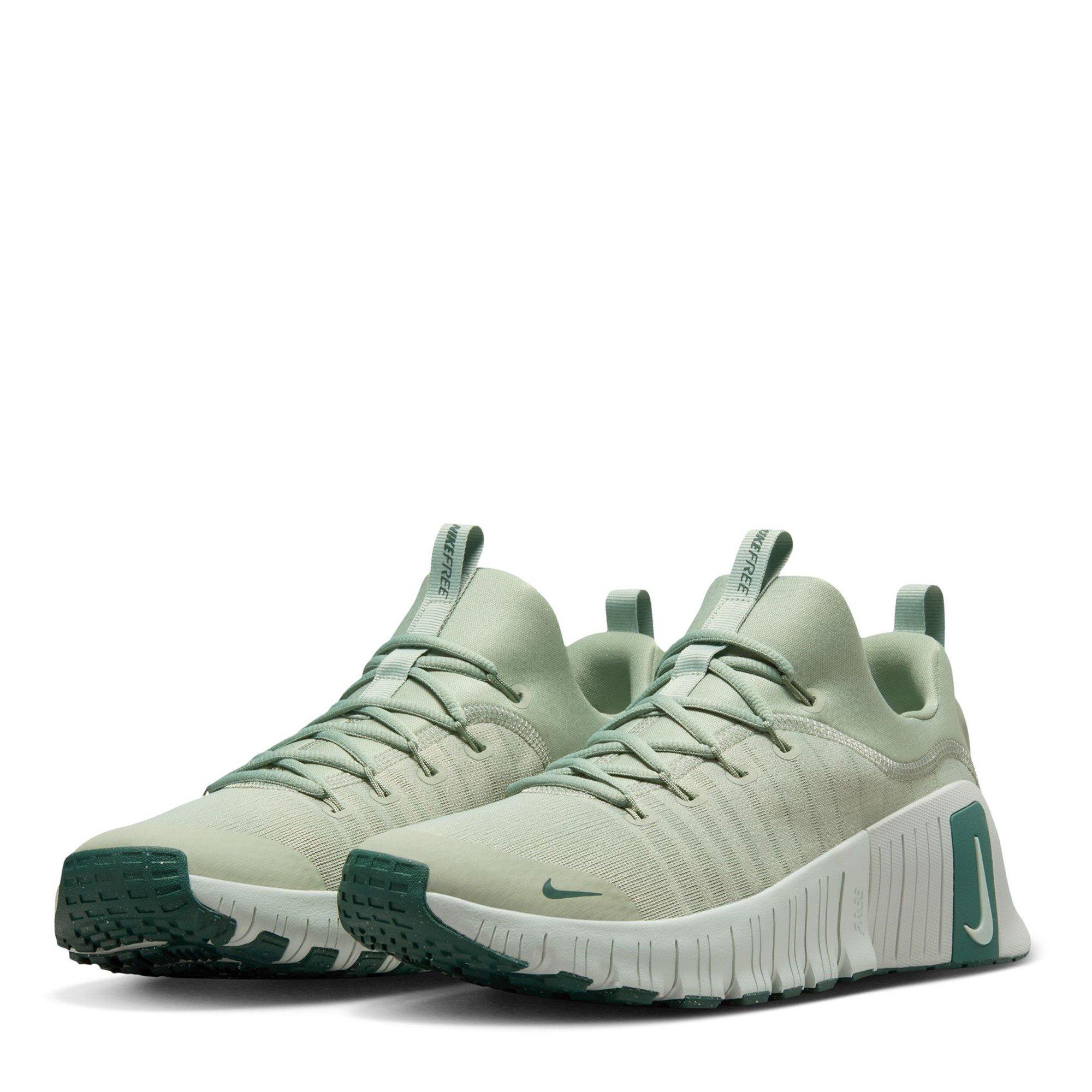 Jade/Grn-Silver - Nike - Free Metcon 6 Mens Workout Shoes - 4