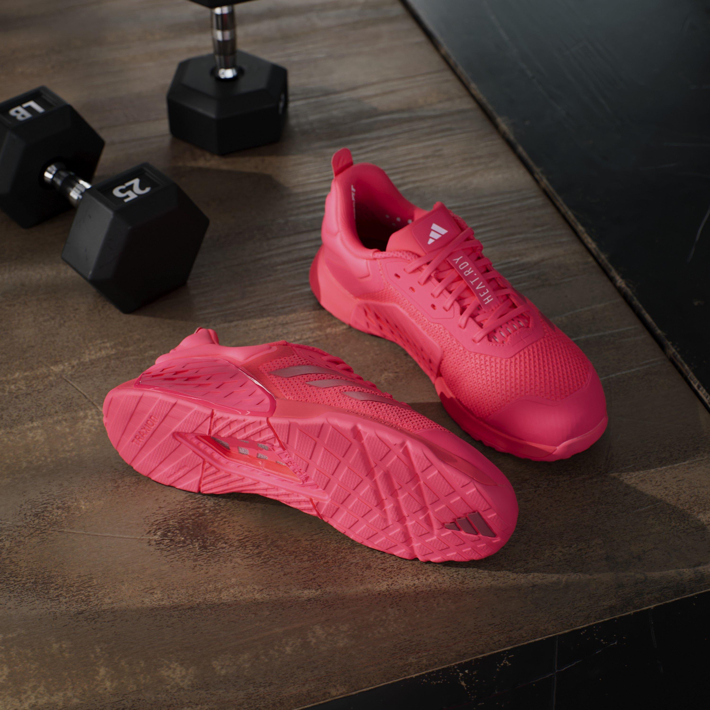 Lucid Red/Lucid - adidas - Unisex Adults Dropset 3 HEAT.RDY Wide Fit Training Shoes - 11