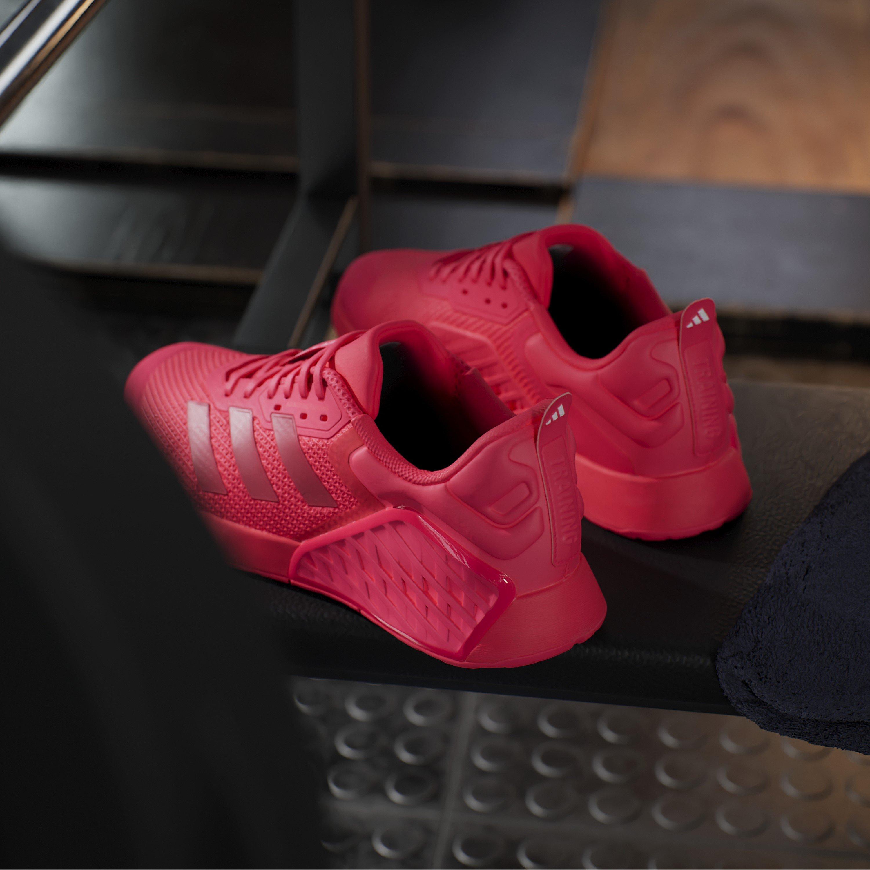 Lucid Red/Lucid - adidas - Unisex Adults Dropset 3 HEAT.RDY Wide Fit Training Shoes - 13