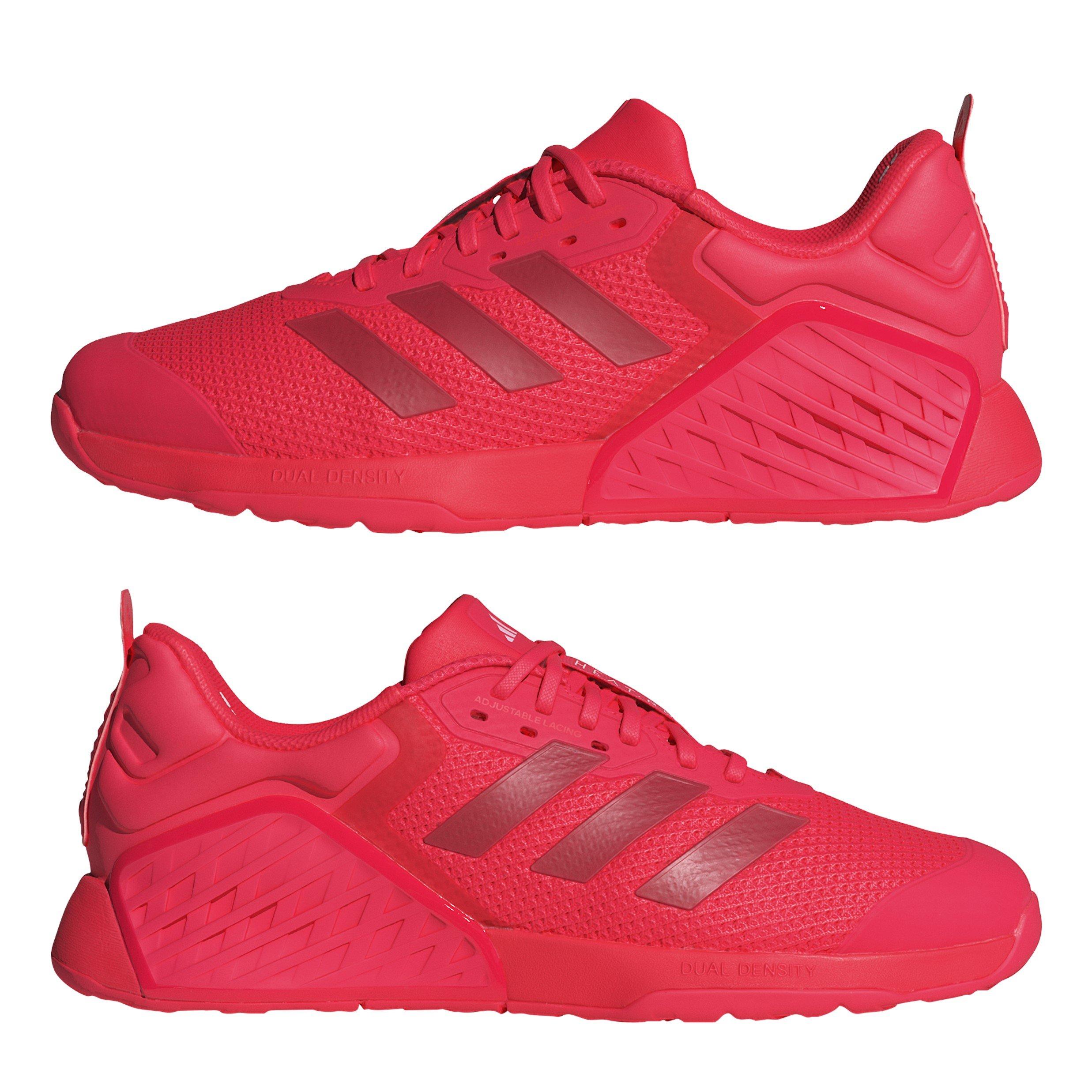 Lucid Red/Lucid - adidas - Unisex Adults Dropset 3 HEAT.RDY Wide Fit Training Shoes - 9