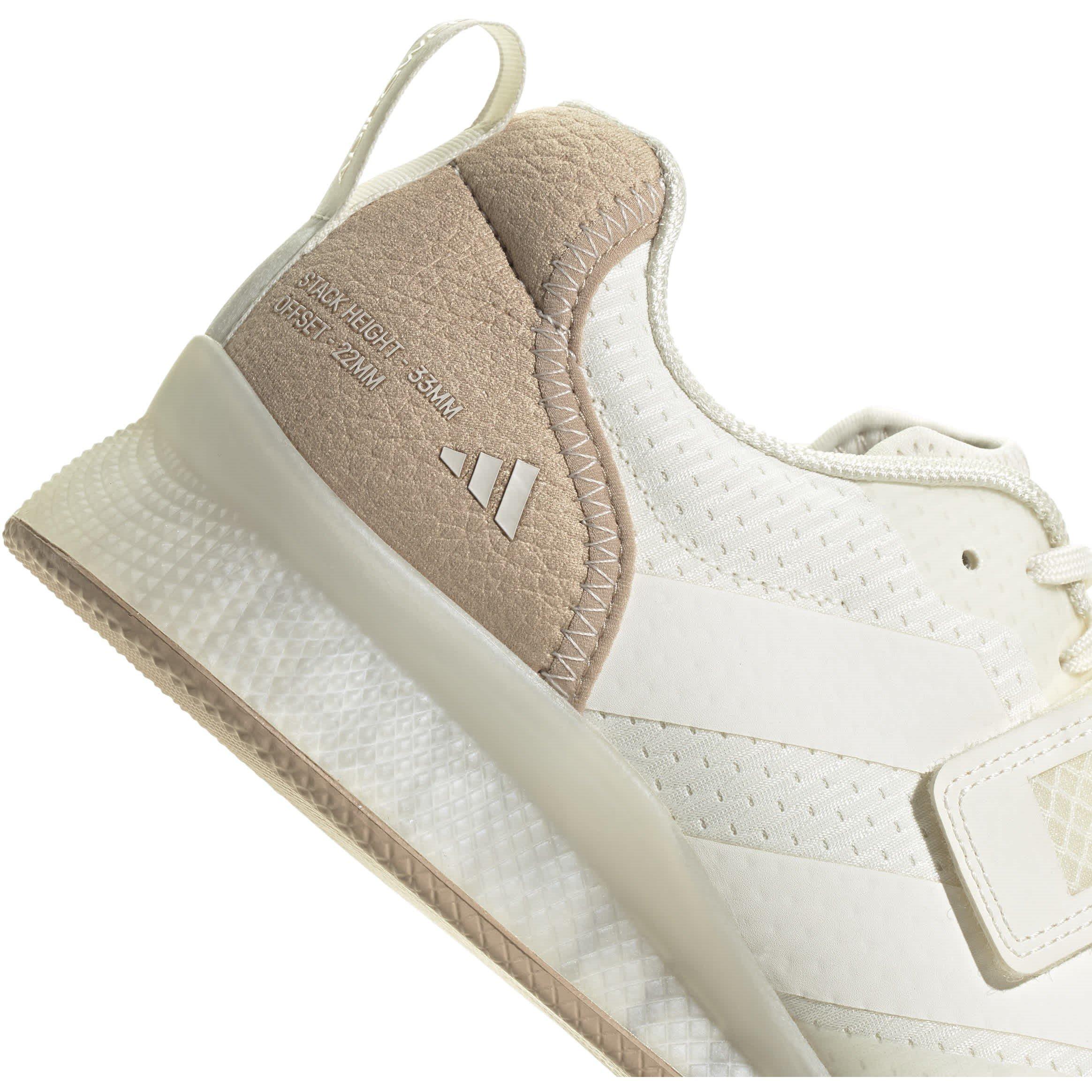 White/Sandstone - adidas - Weightlifting 3 Shoes - 7