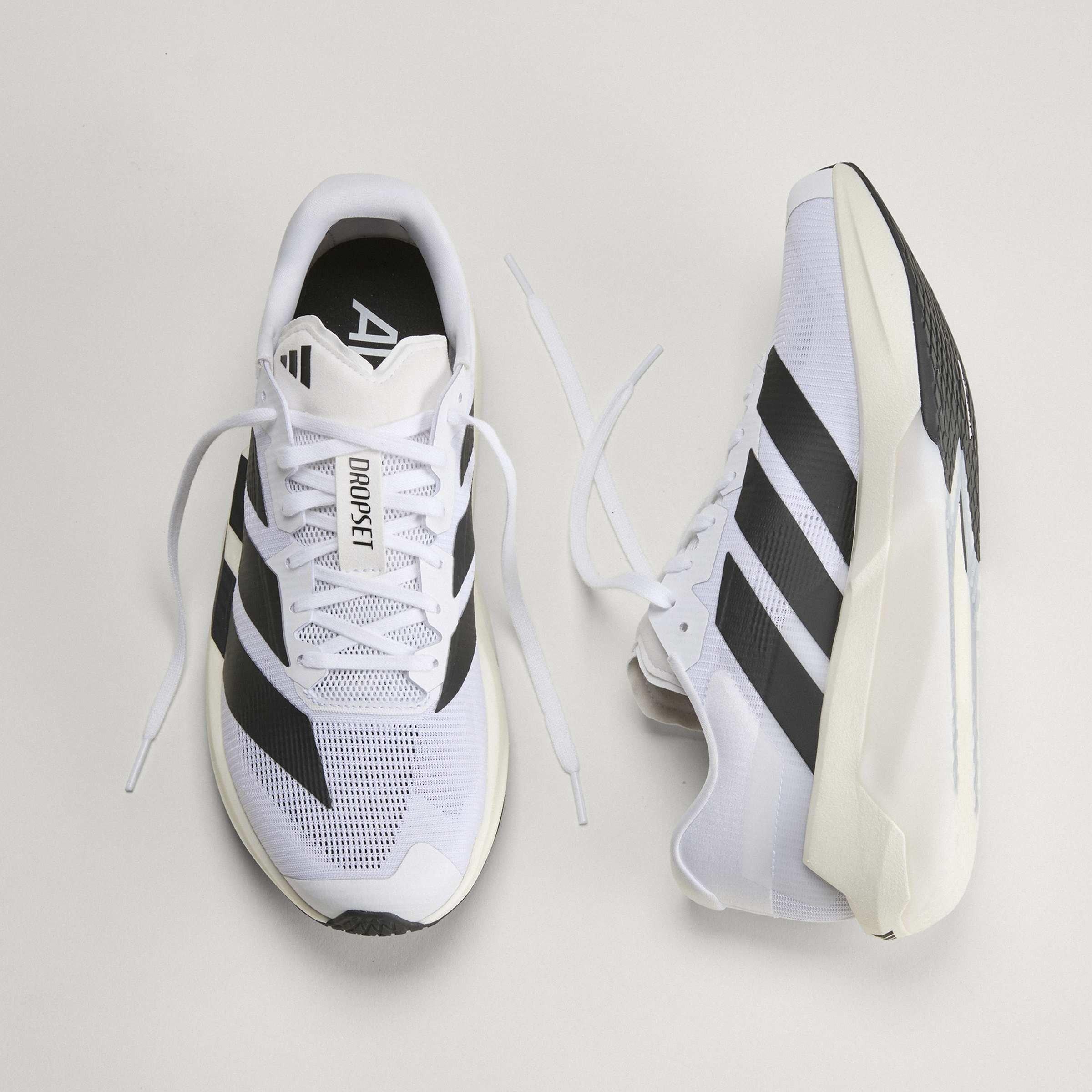 Blanc/Noir - adidas - Men's Adizero Dropset Training Shoes - 12