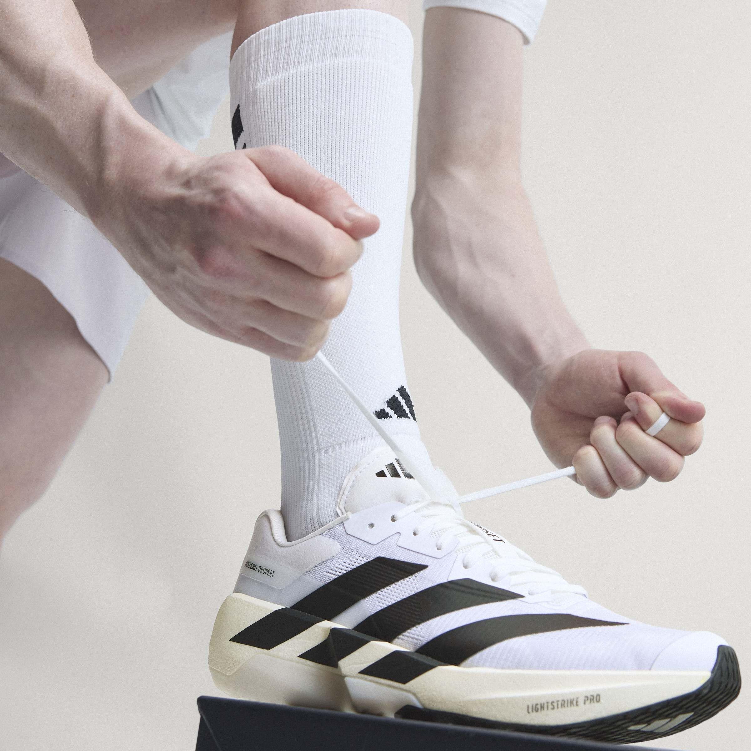 Blanc/Noir - adidas - Men's Adizero Dropset Training Shoes - 3