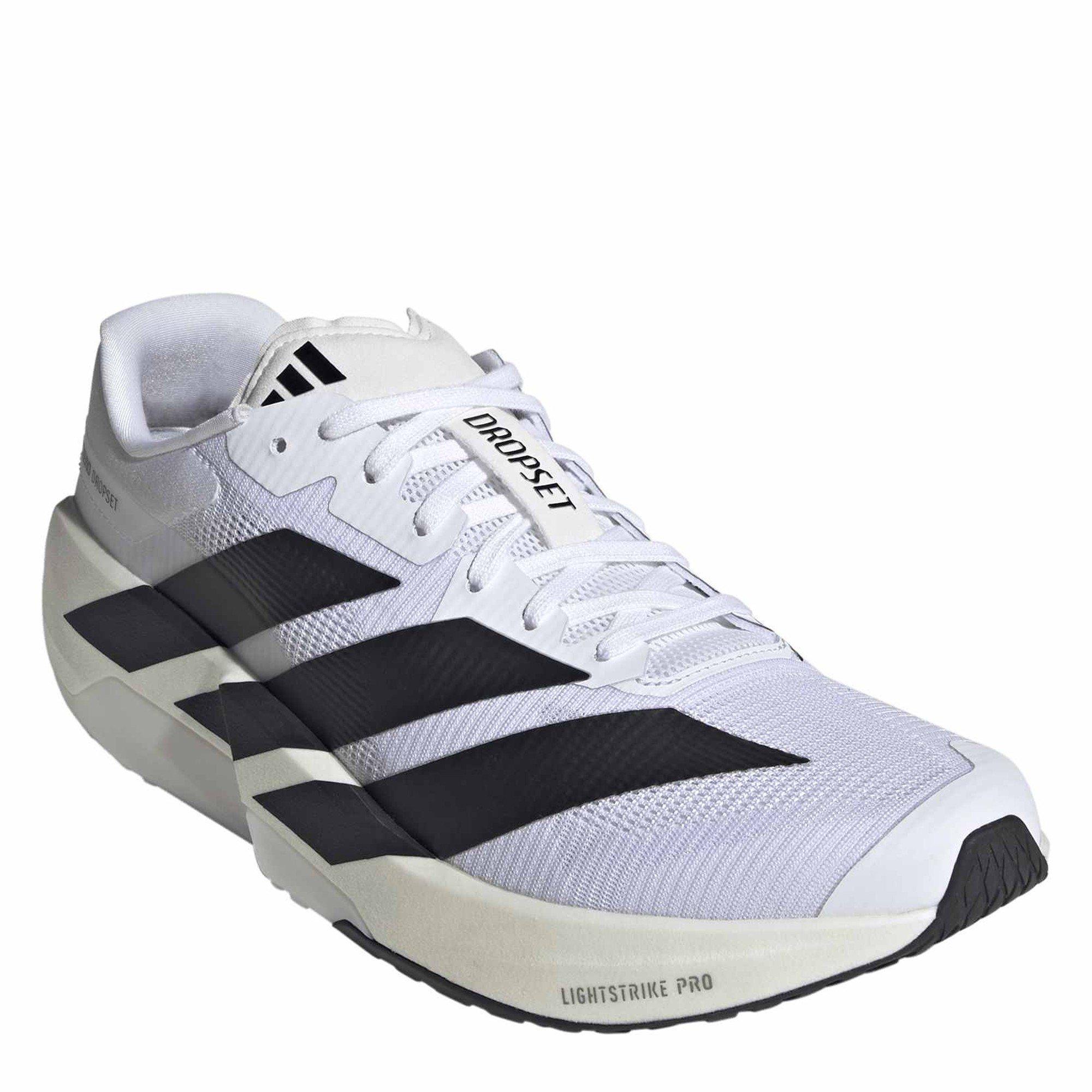 Blanc/Noir - adidas - Men's Adizero Dropset Training Shoes - 4