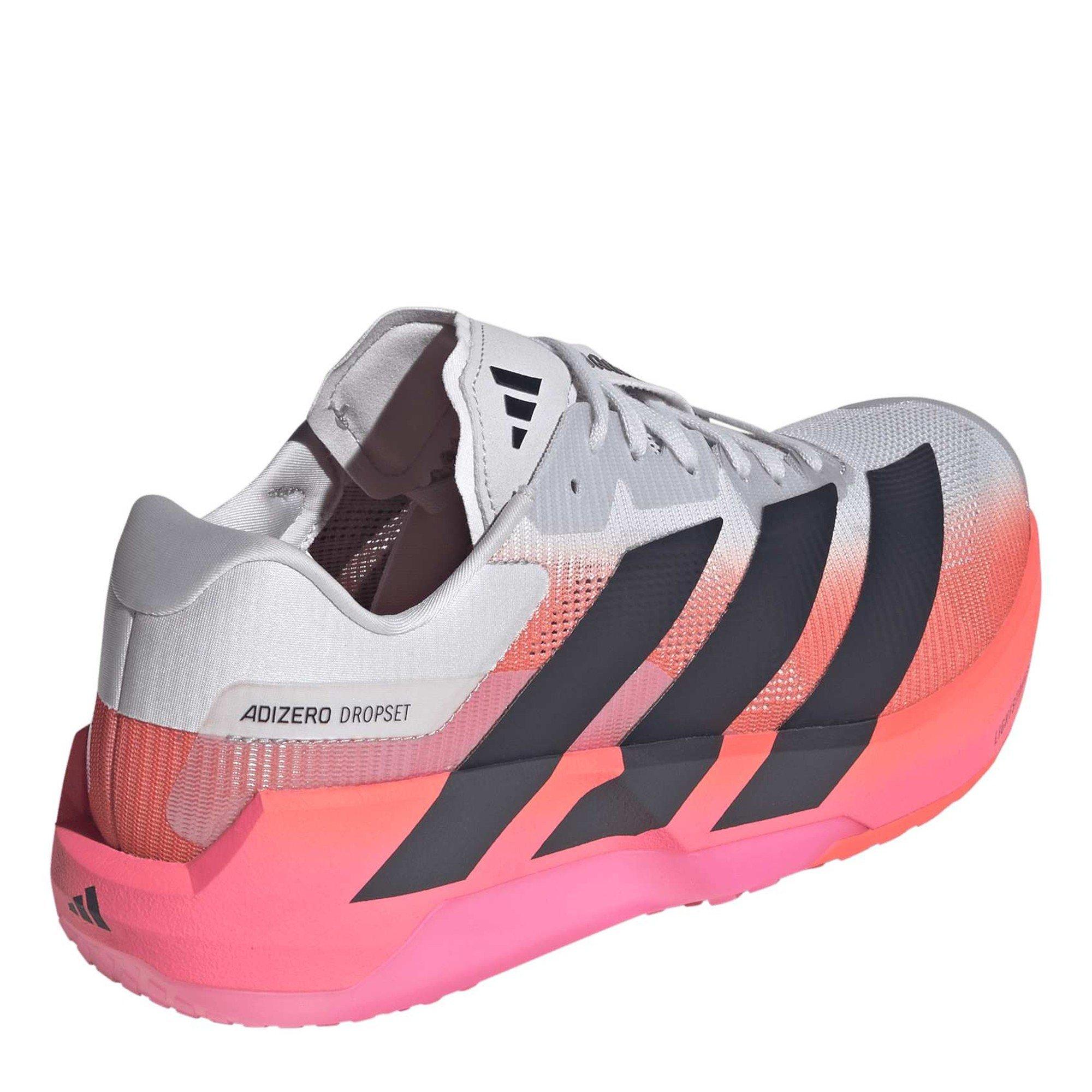 Grey/Turbo - adidas - Men's Adizero Dropset Training Shoes - 4