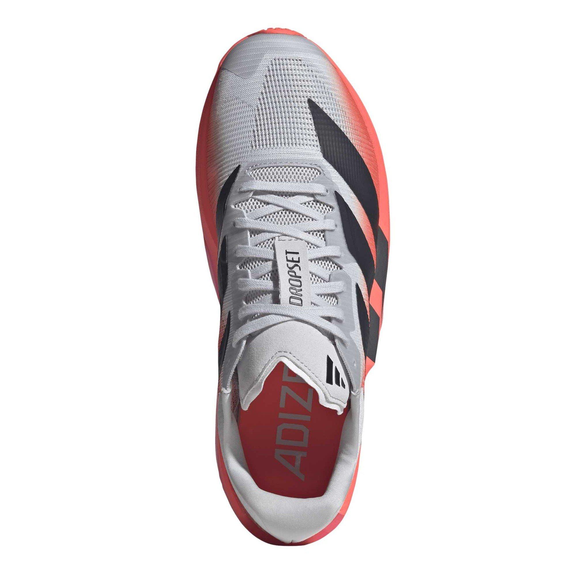 Grey/Turbo - adidas - Men's Adizero Dropset Training Shoes - 5