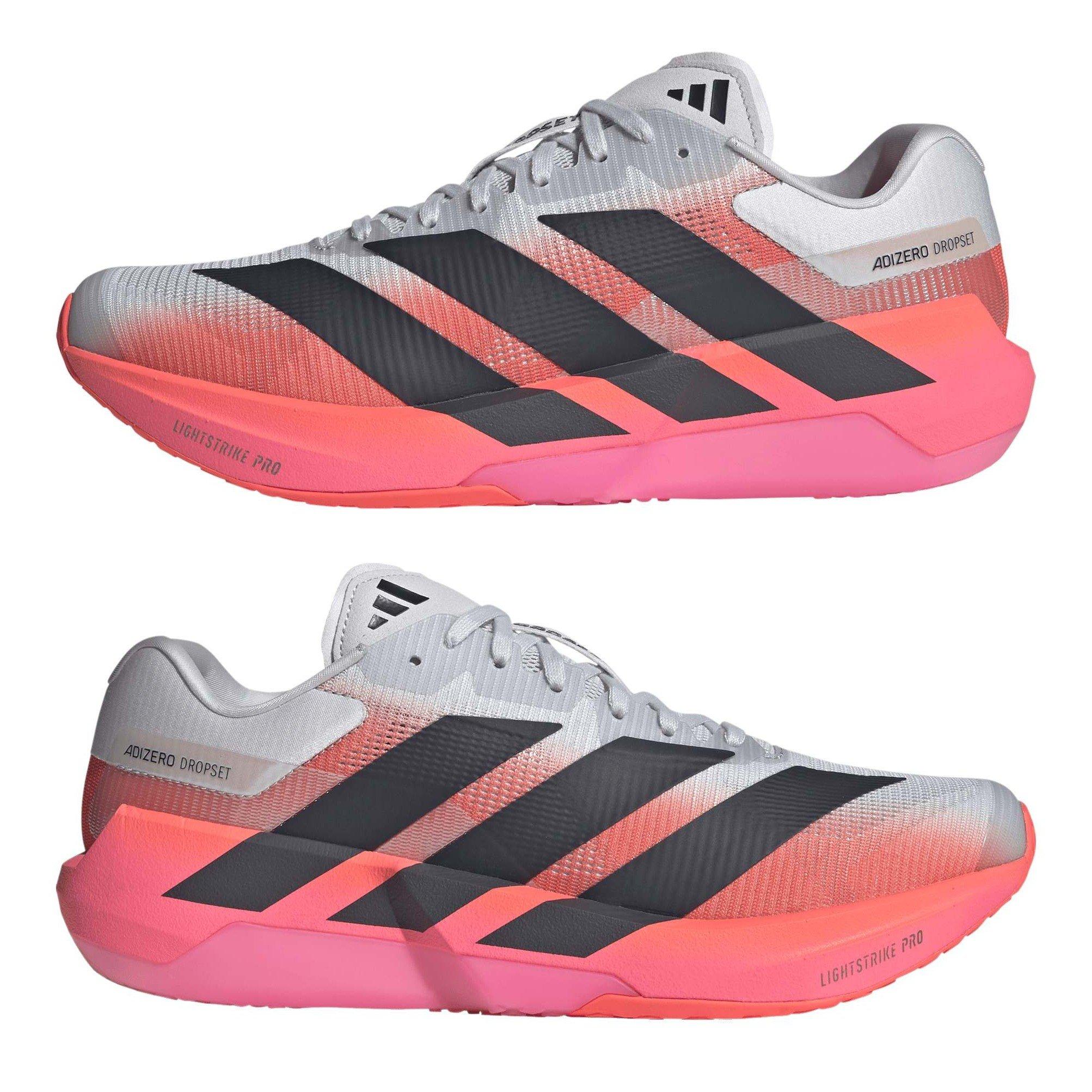 Grey/Turbo - adidas - Men's Adizero Dropset Training Shoes - 9