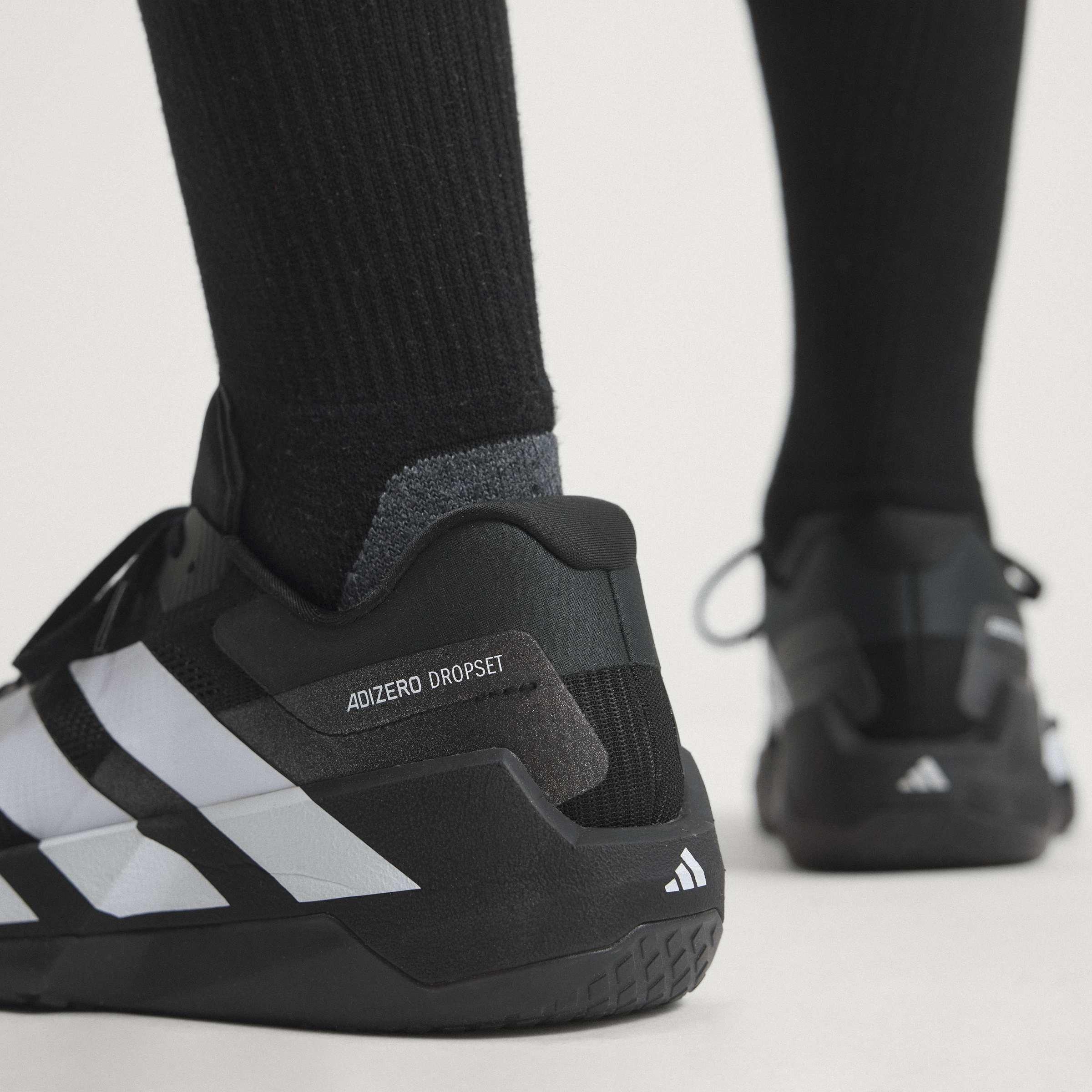 Black/White - adidas - Men's Adizero Dropset Training Shoes - 14