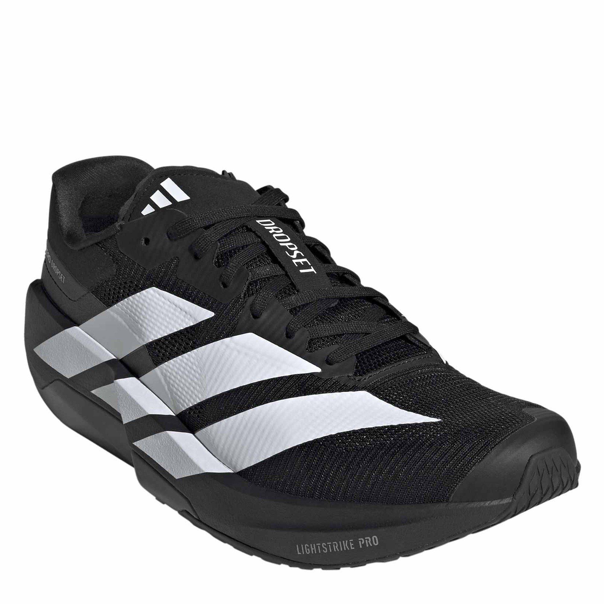 Black/White - adidas - Men's Adizero Dropset Training Shoes - 4