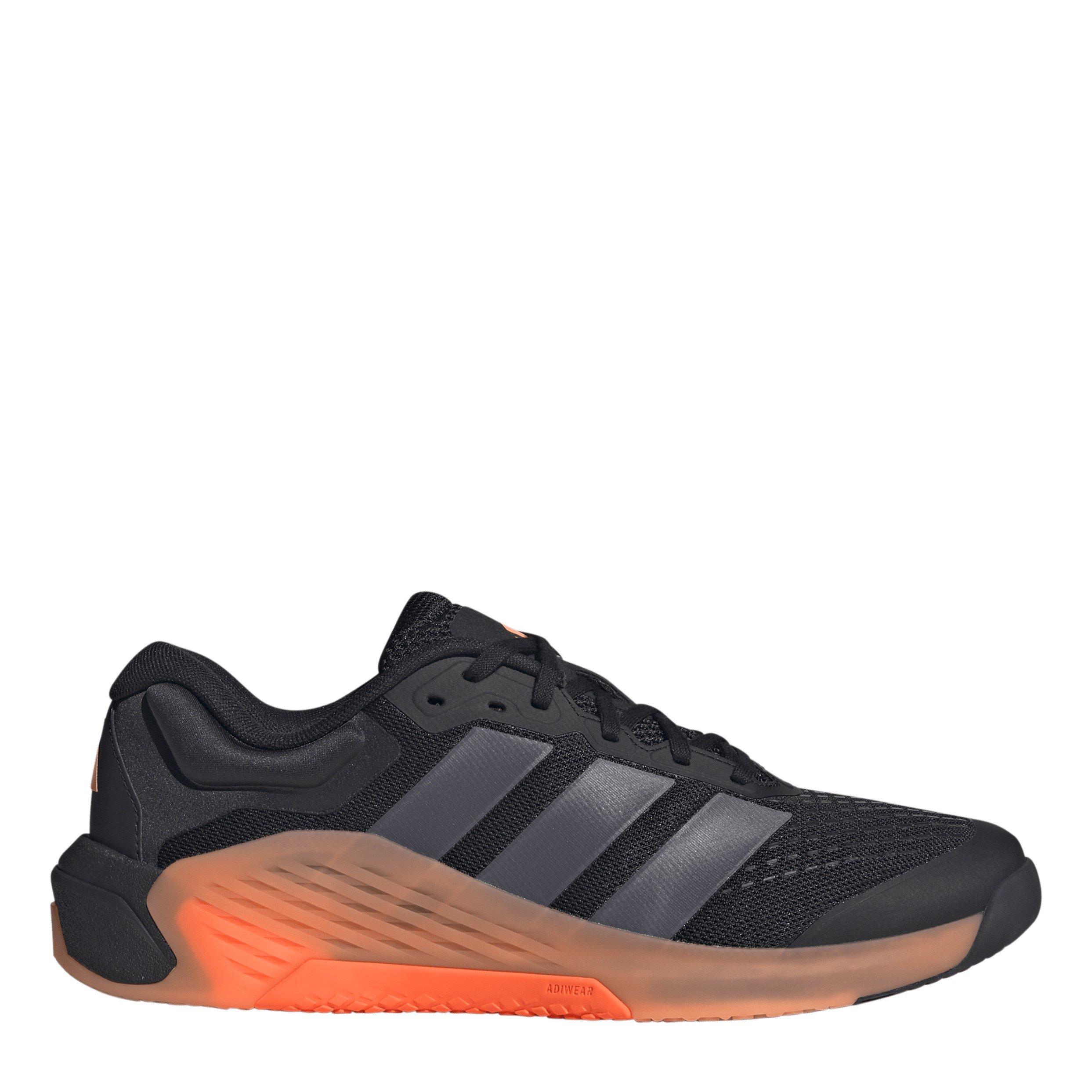 Adidas Men's Training Shoes - Black/Orange - 8