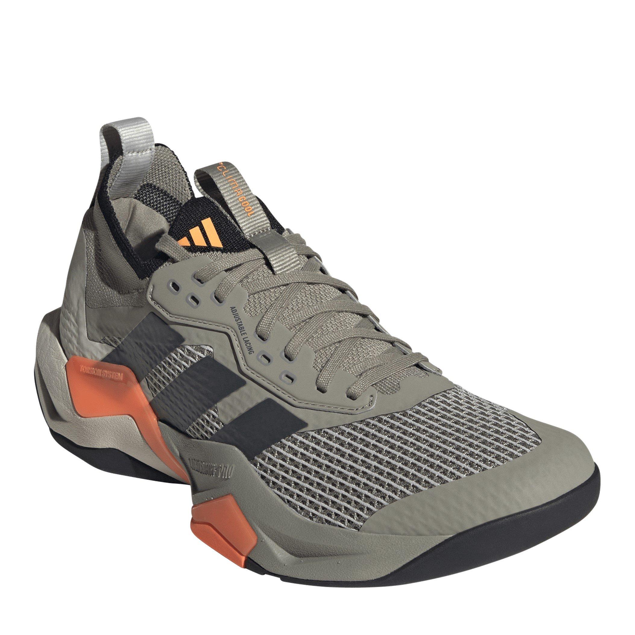 Silver/Orange - adidas - Men's Training Shoes - 3
