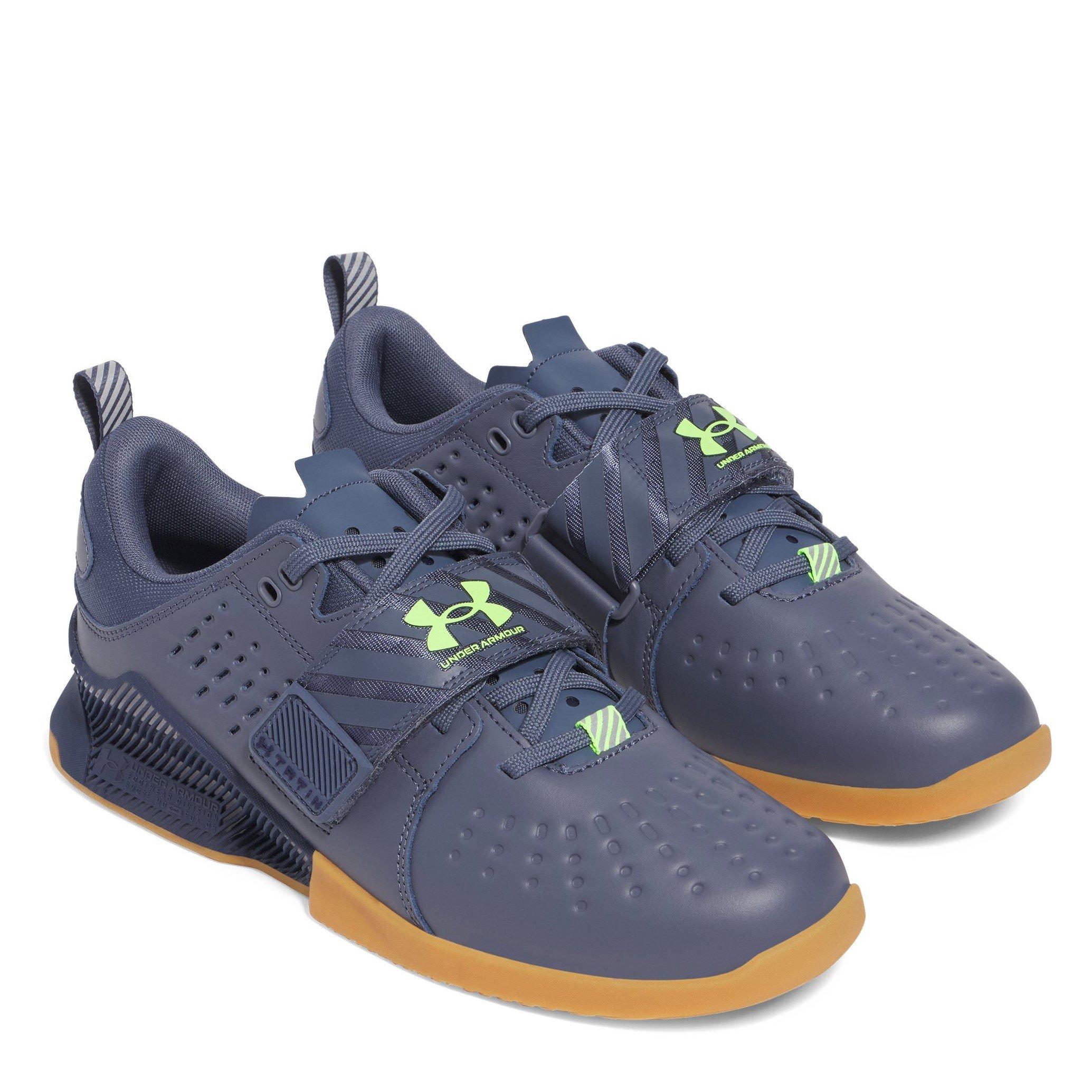 Grijs - Under Armour - Unisex Adults Reign Lifter 99 Training Shoes - 5