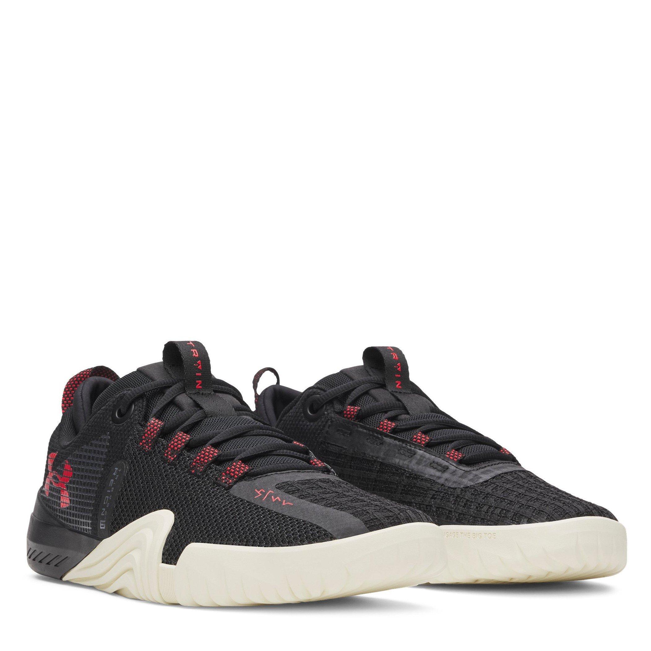 Negro/Rojo - Under Armour - Men's TriBase Reign Training Shoes - 5