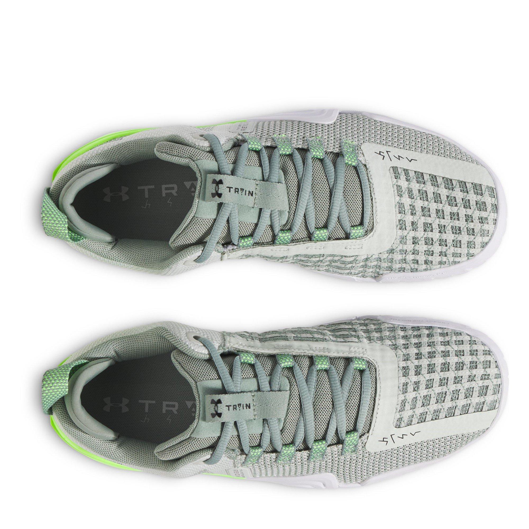 Green/Black - Under Armour - Men's TriBase Reign Training Shoes - 4
