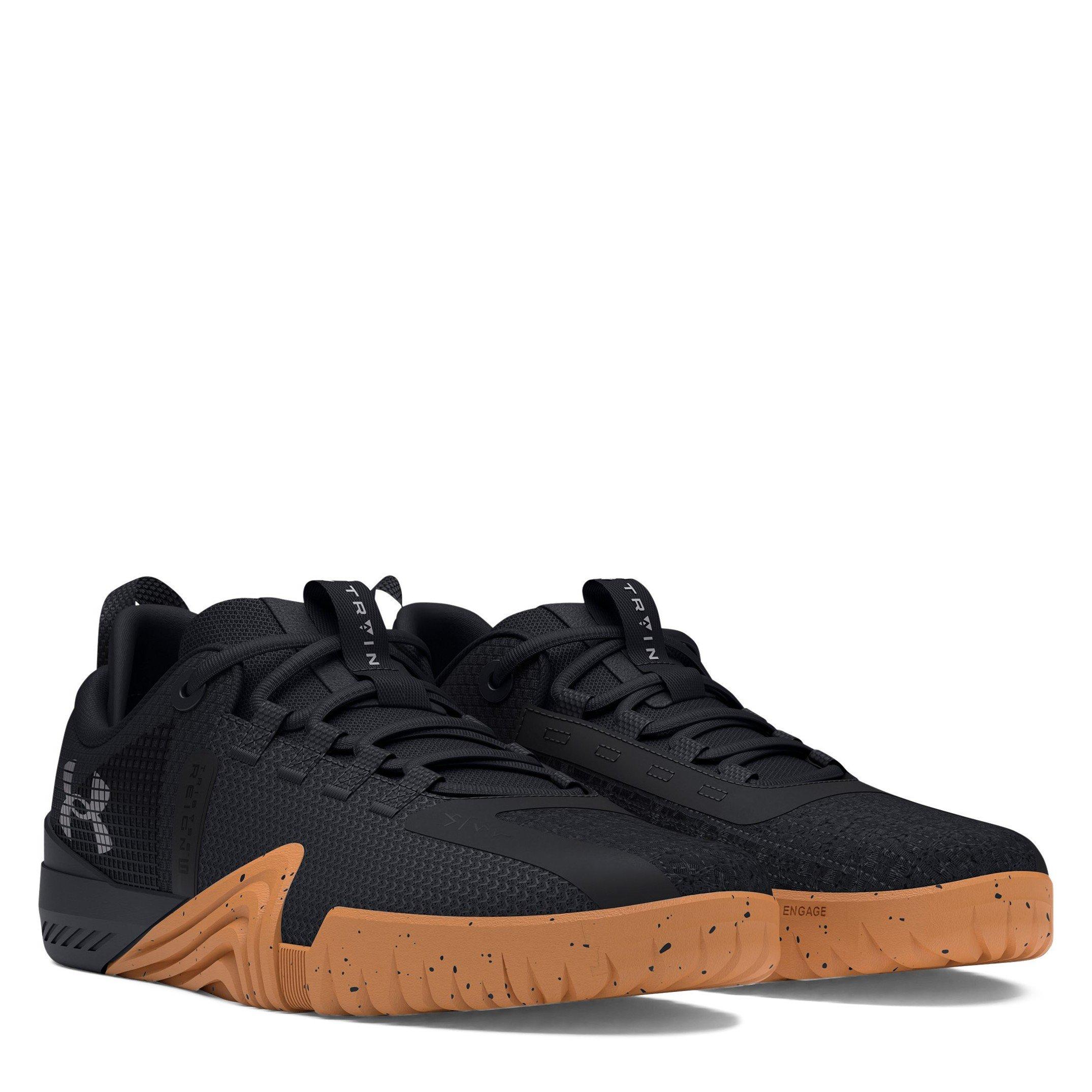 Negro/Gris/Goma - Under Armour - Men's TriBase Reign Training Shoes - 5