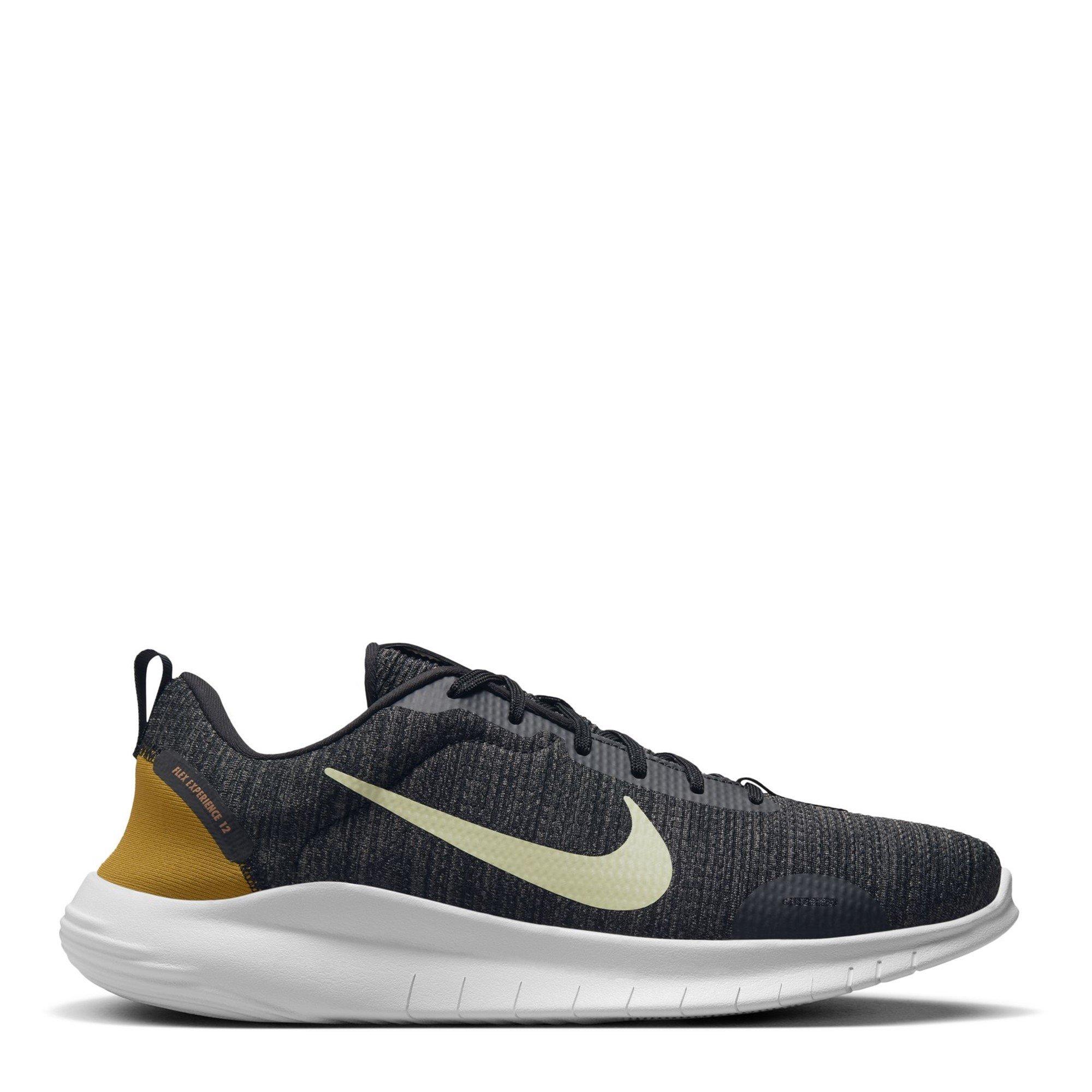 Black and gold nike running shoes online