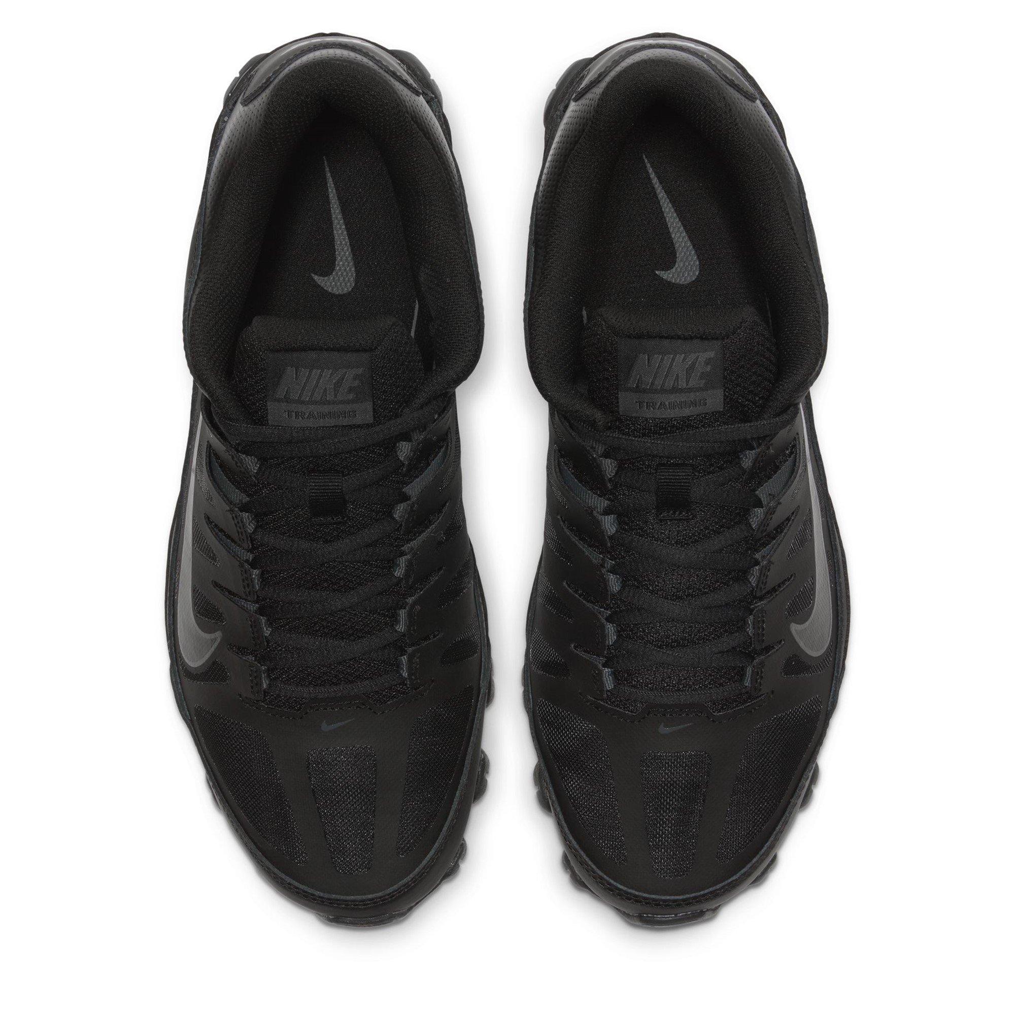 Negro/Gris - Nike - Reax 8 TR Men's Workout Shoes - 6