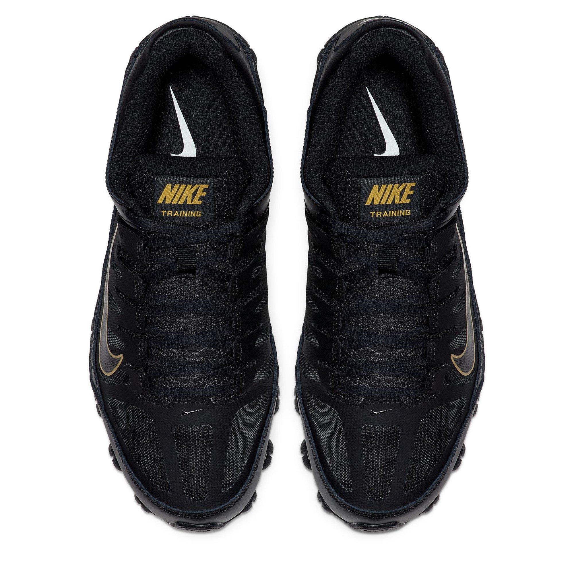 Schwarz/Gold - Nike - Reax 8 TR Men's Workout Shoes - 6